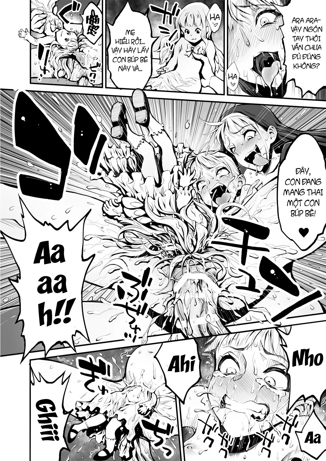HentaiVN.net - Ảnh 29 - Futanari Sister, Manamusume o Rape Su!f - Oneshot