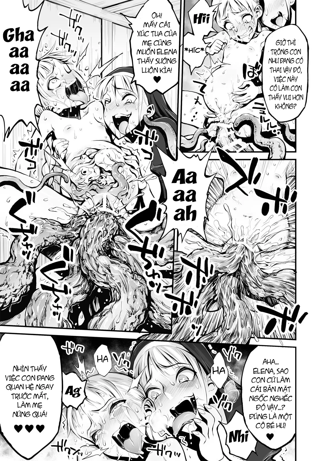 HentaiVN.net - Ảnh 30 - Futanari Sister, Manamusume o Rape Su!f - Oneshot