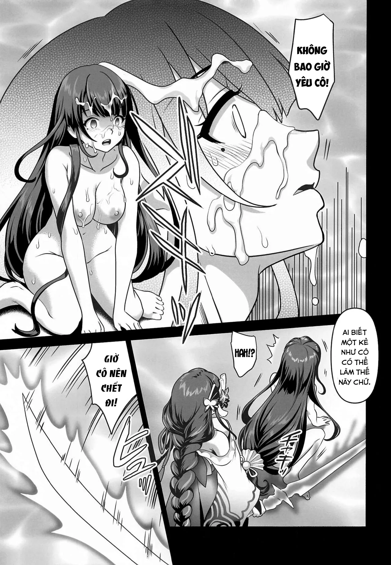HentaiVN.net - Ảnh 23 - Sự quyến rũ của Shogun. (Genshin Impact) [Shogun no Otawamure; The Shogun's Flirtation] - Oneshot
