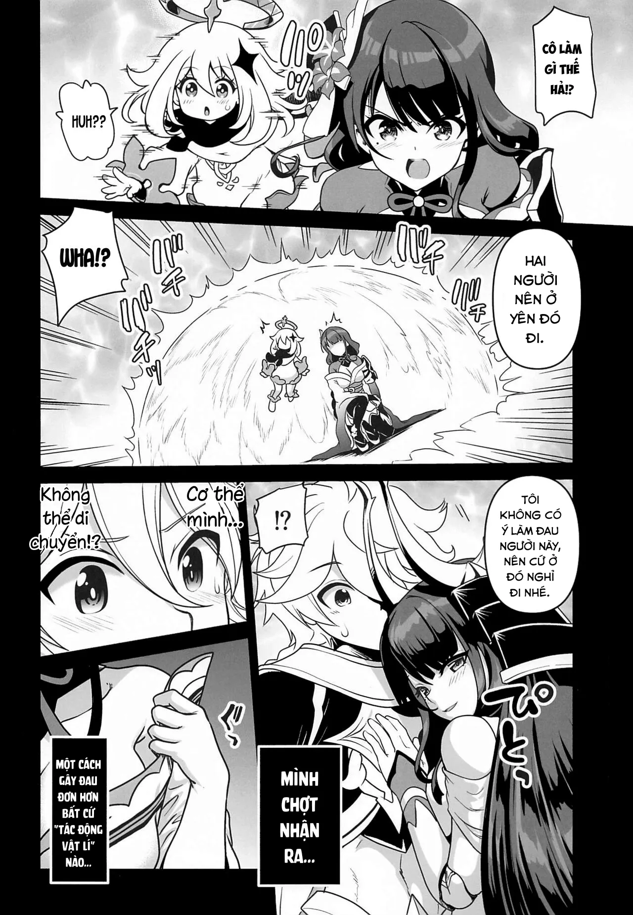 HentaiVN.net - Ảnh 4 - Sự quyến rũ của Shogun. (Genshin Impact) [Shogun no Otawamure; The Shogun's Flirtation] - Oneshot