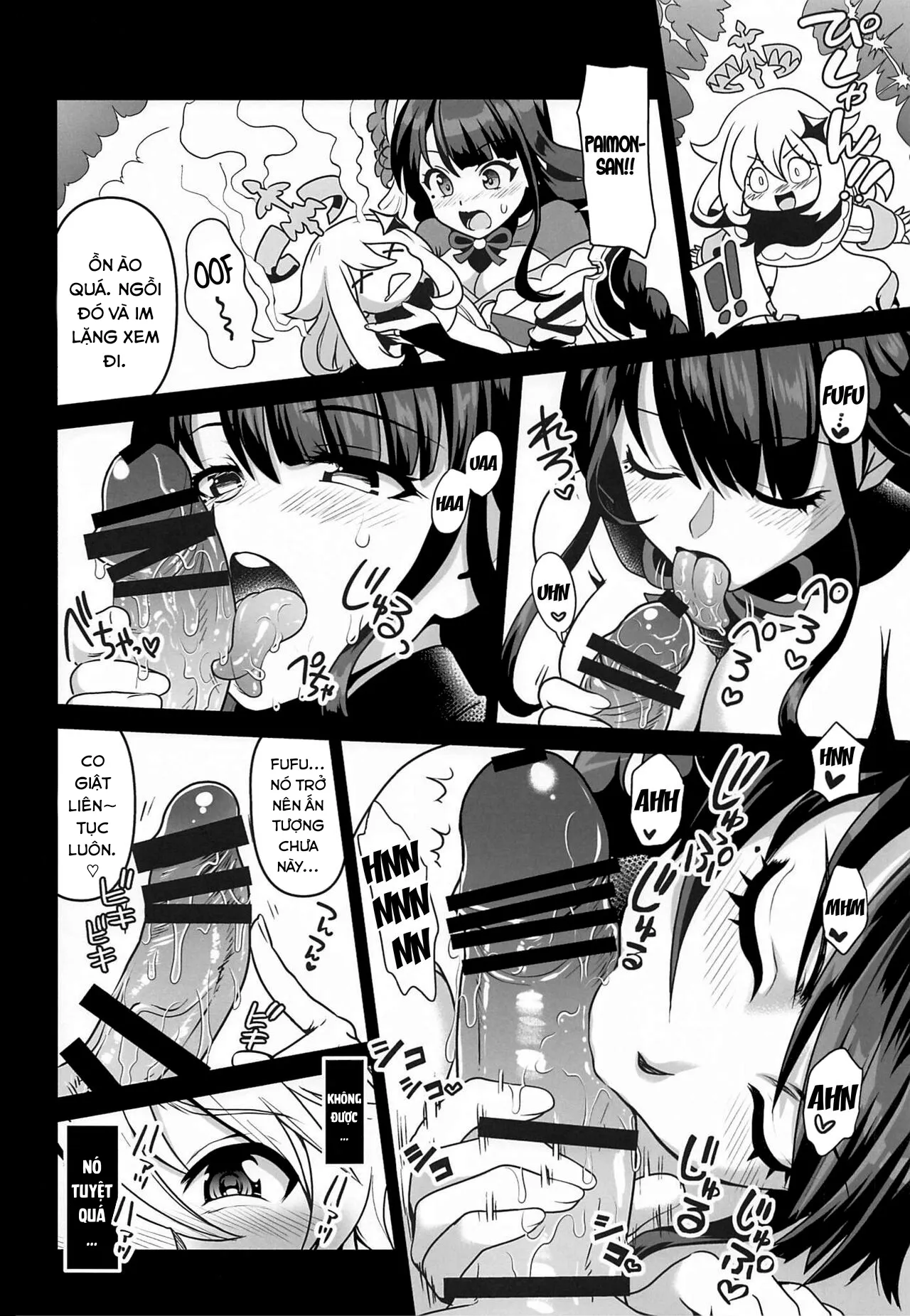 HentaiVN.net - Ảnh 6 - Sự quyến rũ của Shogun. (Genshin Impact) [Shogun no Otawamure; The Shogun's Flirtation] - Oneshot
