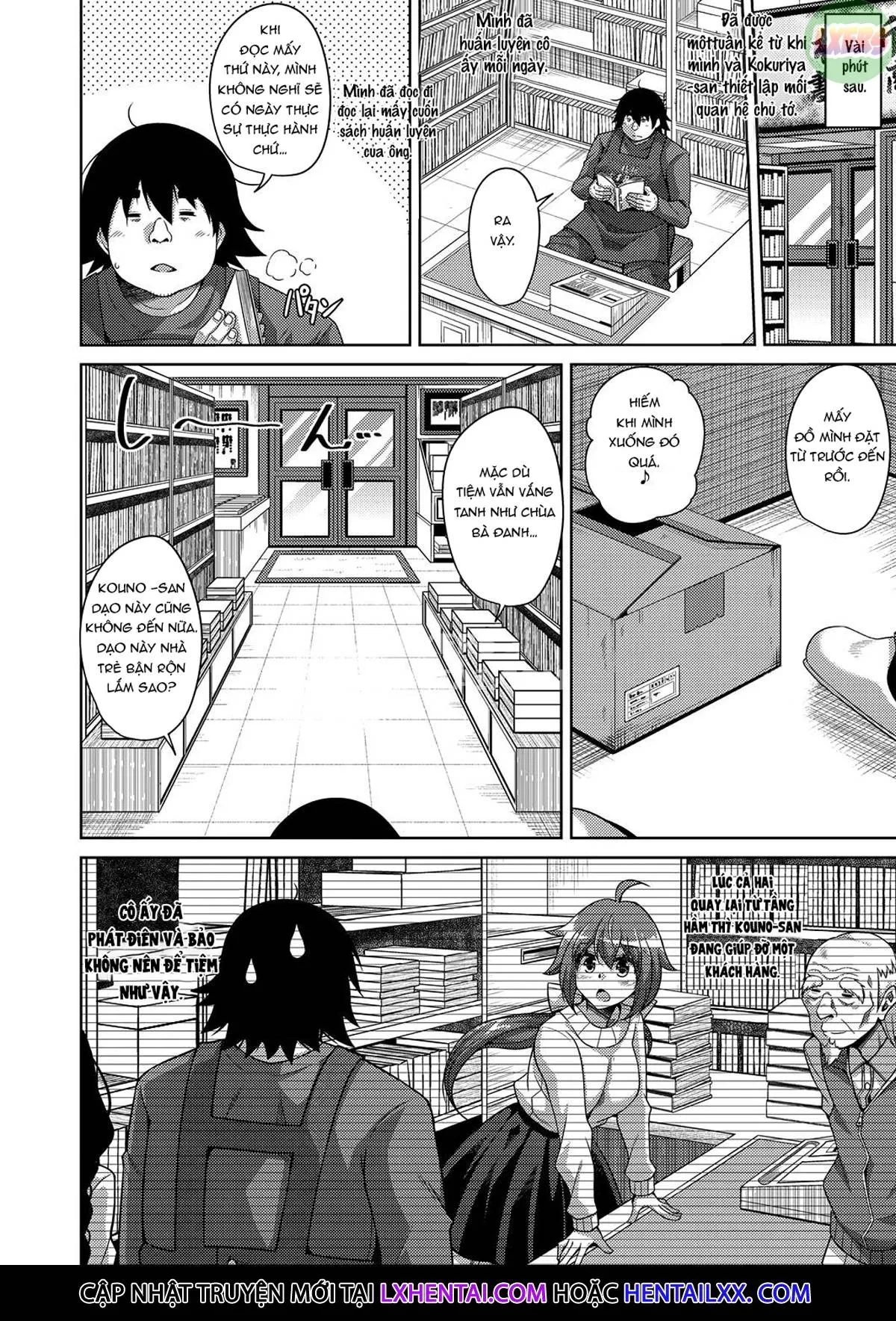 HentaiVN.net - Ảnh 7 - A Bitch Rose Shrouded In Books [Kosho Ni Umoreta Mesu No Hana] - Chap 3