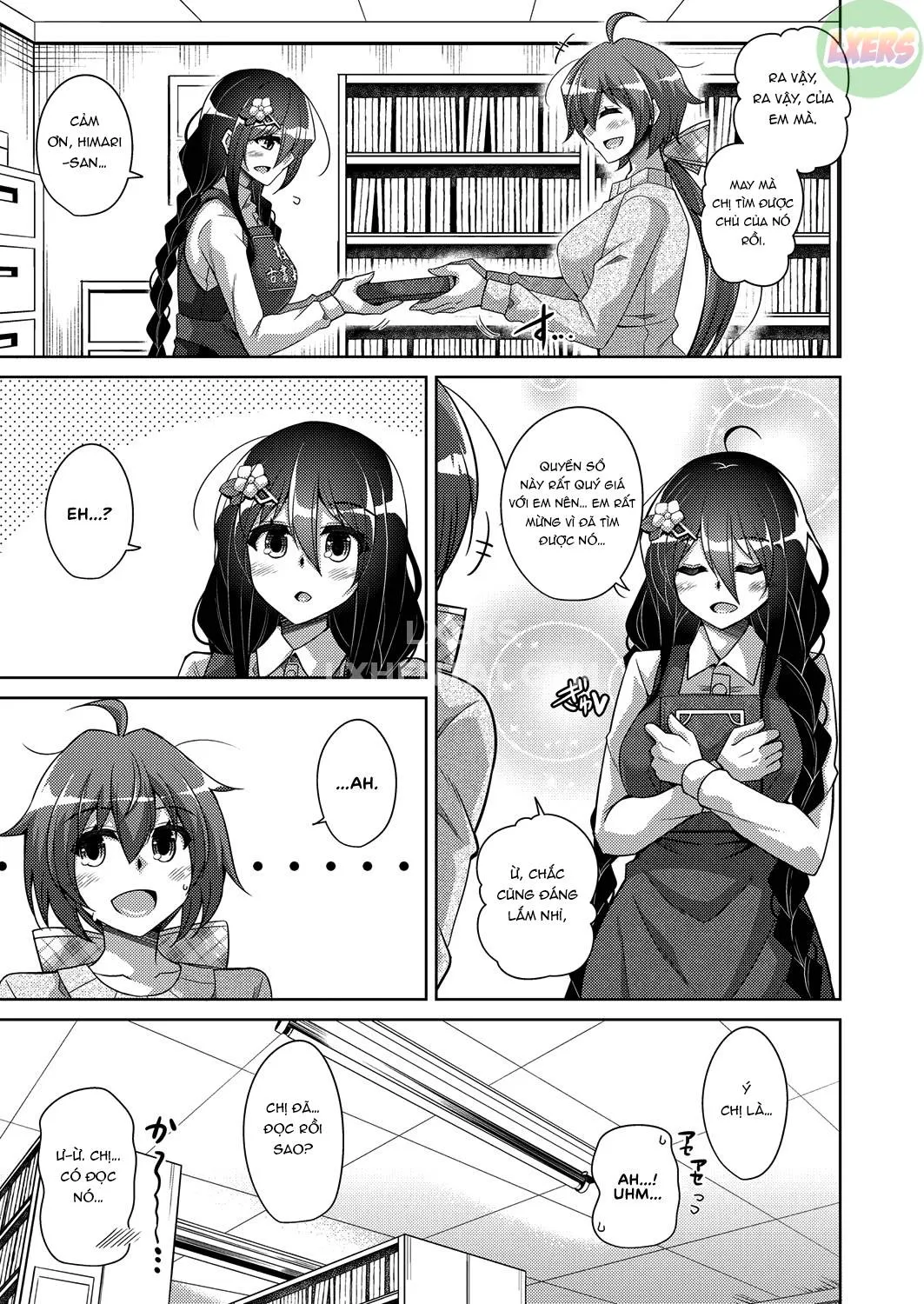 HentaiVN.net - Ảnh 10 - A Bitch Rose Shrouded In Books [Kosho Ni Umoreta Mesu No Hana] - Chap 5