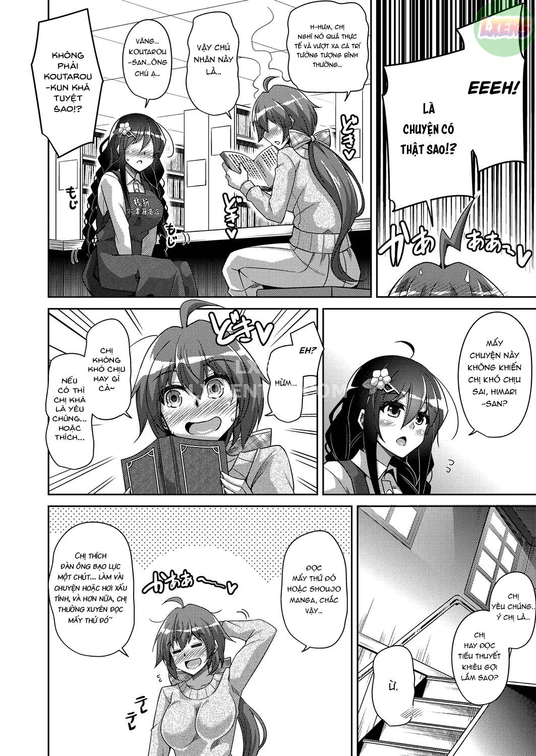 HentaiVN.net - Ảnh 11 - A Bitch Rose Shrouded In Books [Kosho Ni Umoreta Mesu No Hana] - Chap 5