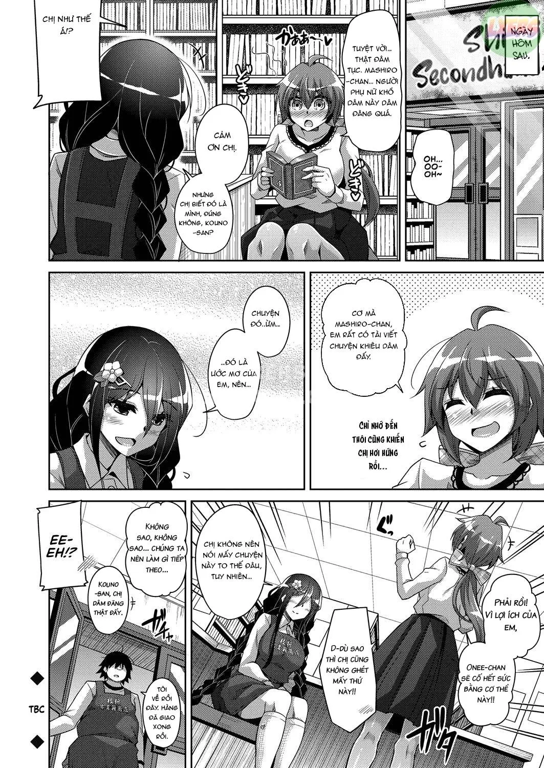 HentaiVN.net - Ảnh 22 - A Bitch Rose Shrouded In Books [Kosho Ni Umoreta Mesu No Hana] - Chap 5