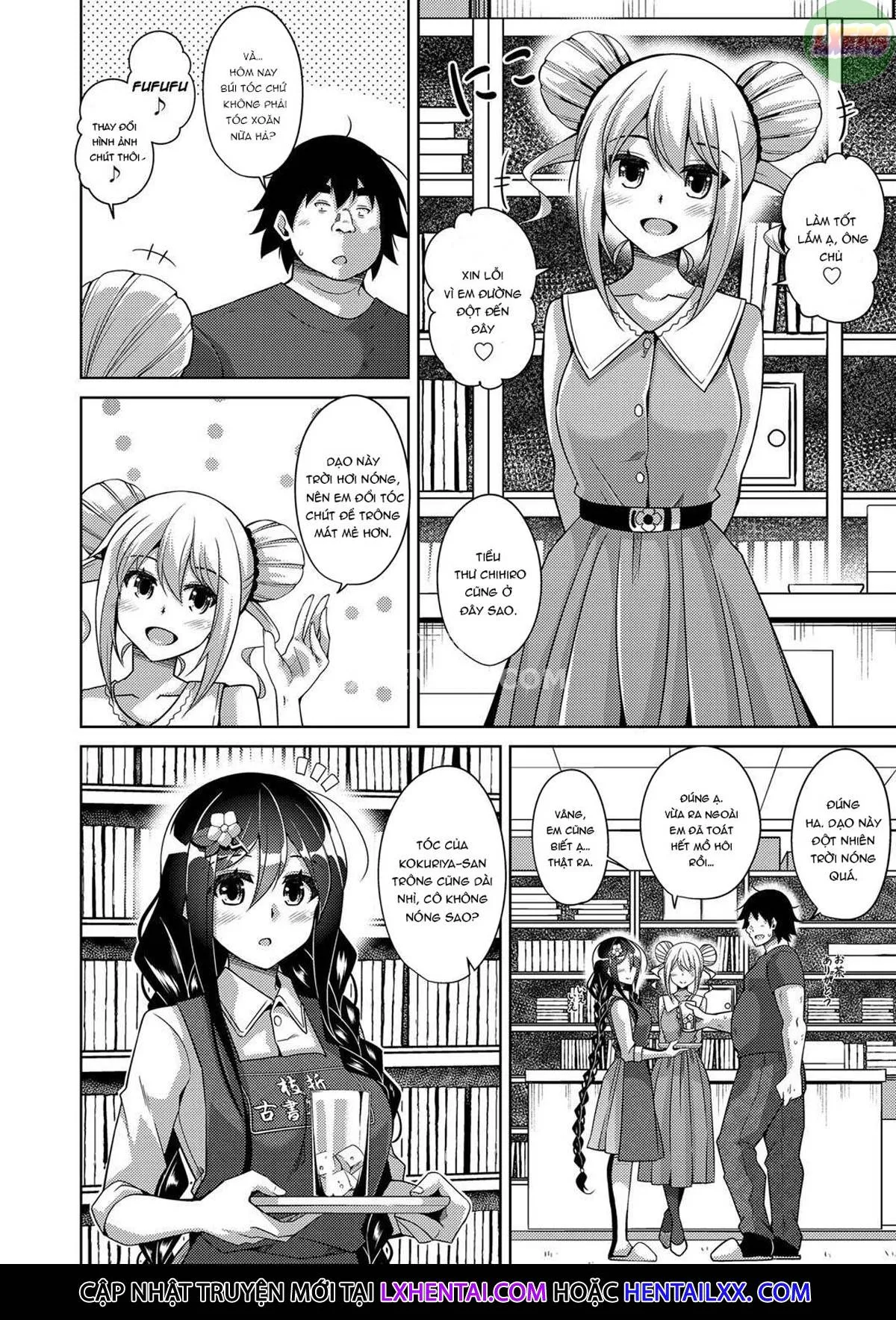 HentaiVN.net - Ảnh 7 - A Bitch Rose Shrouded In Books [Kosho Ni Umoreta Mesu No Hana] - Chap 8