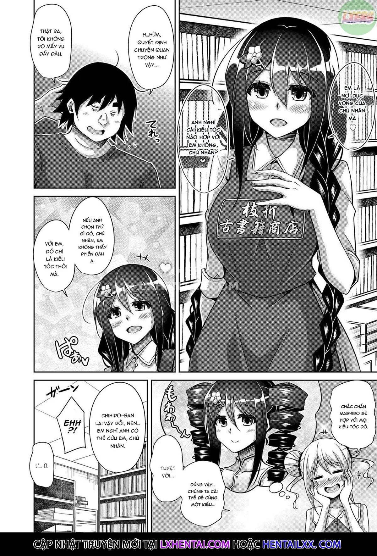 HentaiVN.net - Ảnh 9 - A Bitch Rose Shrouded In Books [Kosho Ni Umoreta Mesu No Hana] - Chap 8