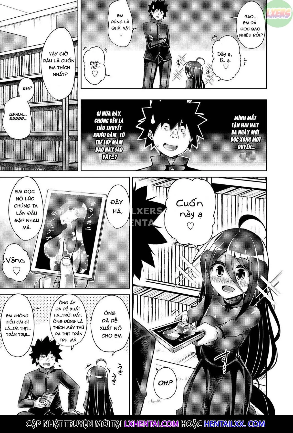 HentaiVN.net - Ảnh 12 - A Bitch Rose Shrouded In Books [Kosho Ni Umoreta Mesu No Hana] - Chap 9