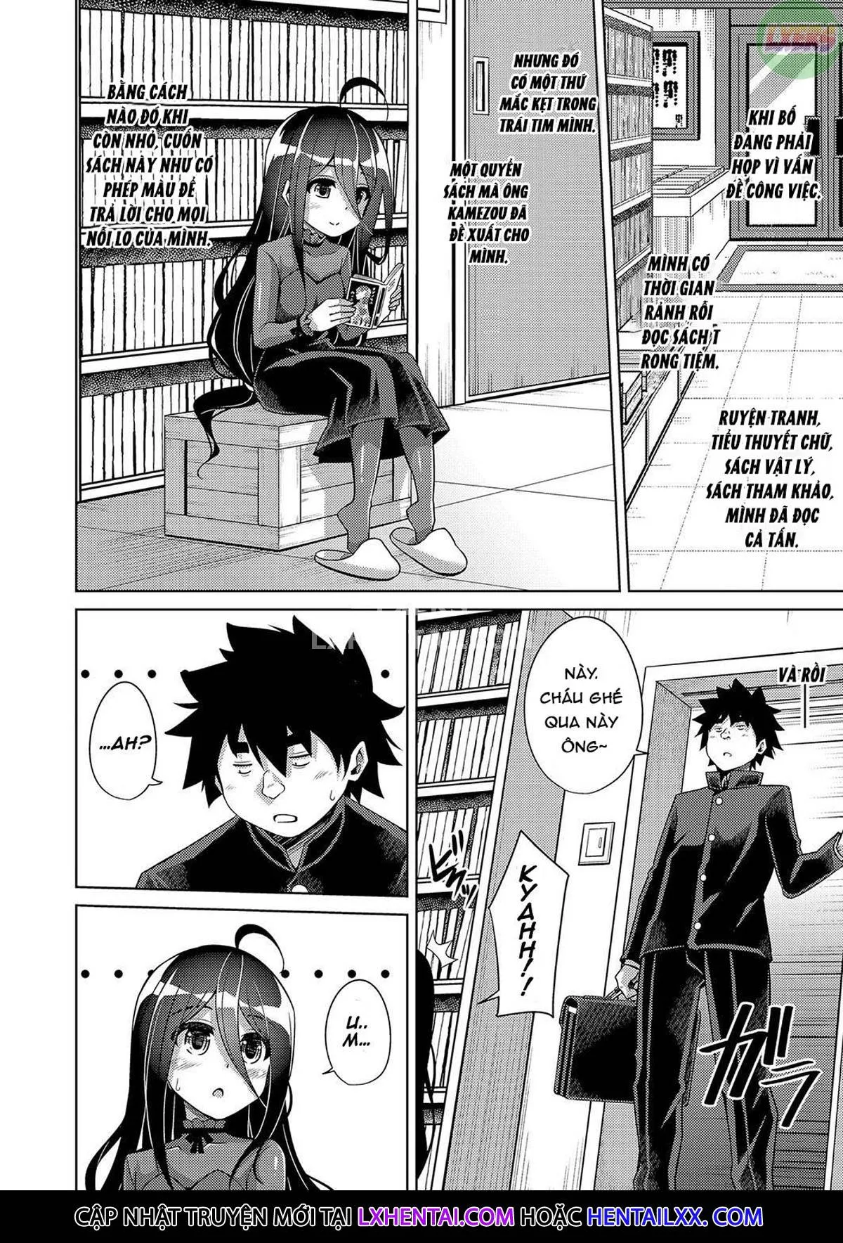 HentaiVN.net - Ảnh 7 - A Bitch Rose Shrouded In Books [Kosho Ni Umoreta Mesu No Hana] - Chap 9