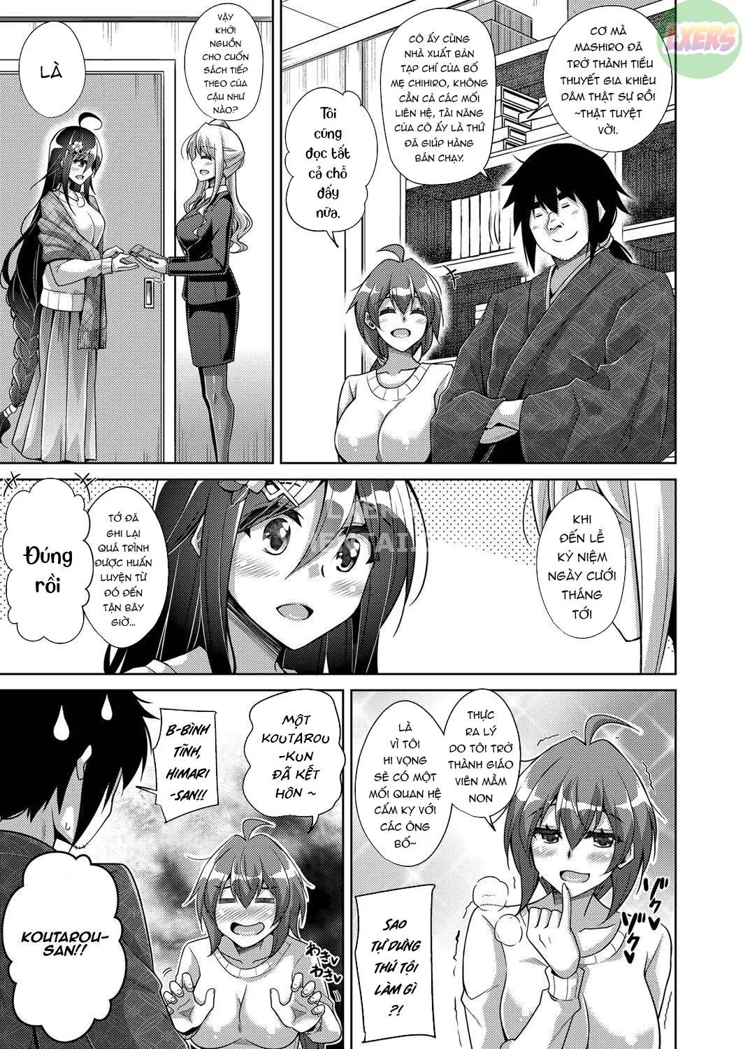 HentaiVN.net - Ảnh 25 - A Bitch Rose Shrouded In Books [Kosho Ni Umoreta Mesu No Hana] - Chap 11 - END