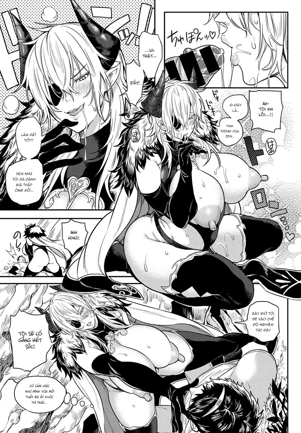 HentaiVN.net - Ảnh 13 - Saishuu Kessen! Yuusha VS Maou [最終決戦! 勇者VS魔王〜SEXは世界を救う] - Oneshot.