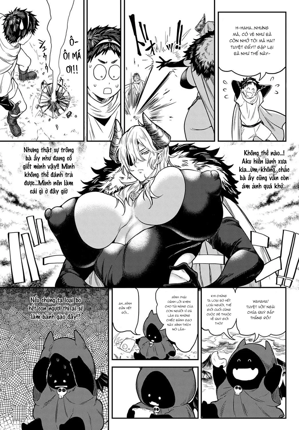 HentaiVN.net - Ảnh 4 - Saishuu Kessen! Yuusha VS Maou [最終決戦! 勇者VS魔王〜SEXは世界を救う] - Oneshot.