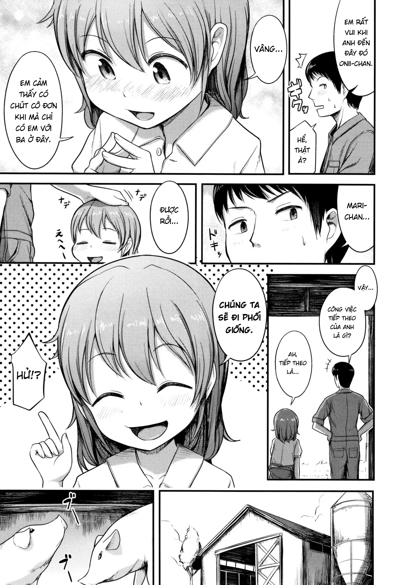 HentaiVN.net - Ảnh 4 - Công Việc Tại Trang Trại [Bokujou no Oshigoto] - Oneshot