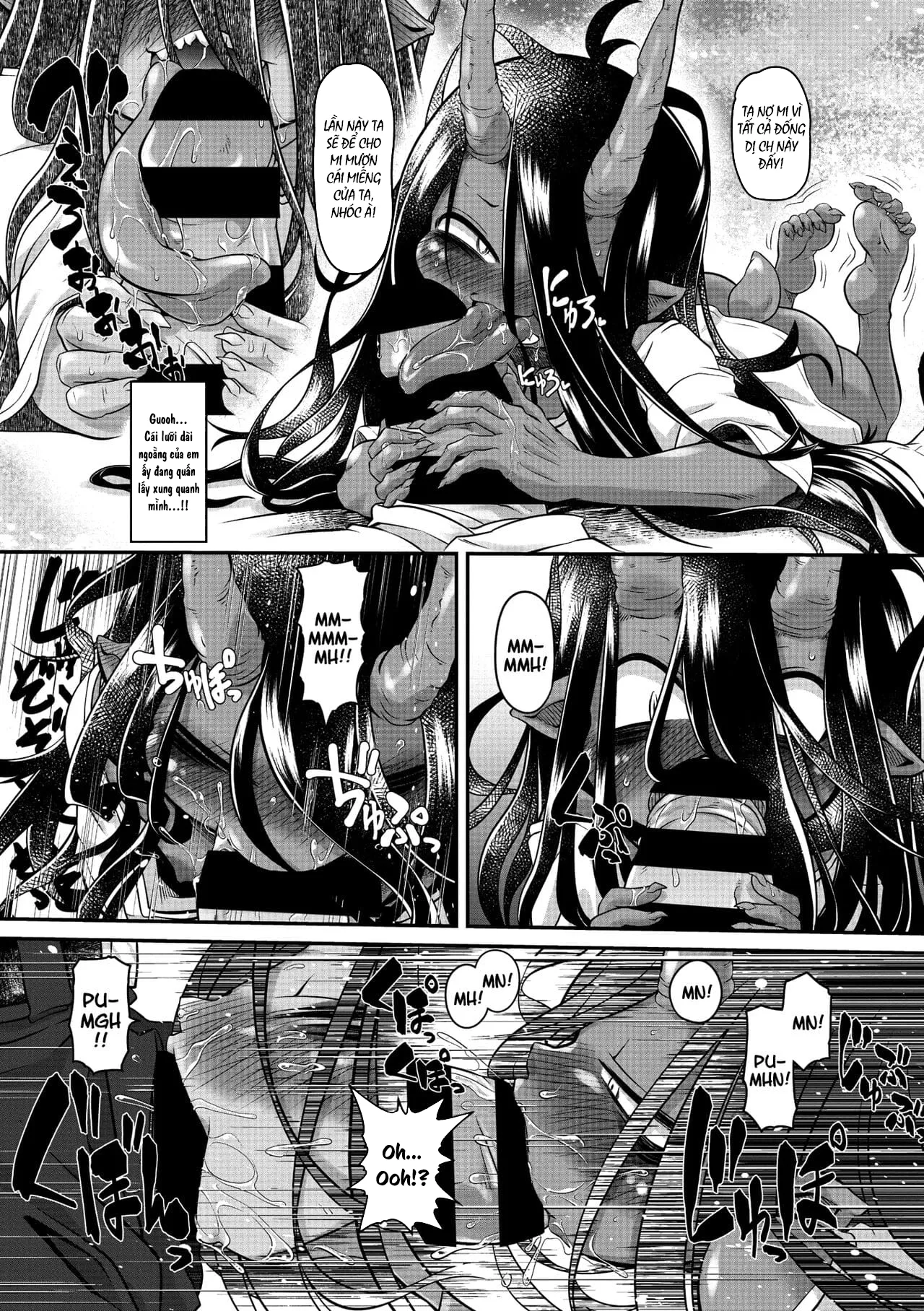 HentaiVN.net - Ảnh 9 - Một linh hồn đói bụng cứ đeo bám lấy tôi [Bachiatari no Heireita; A Hungry-Spirit of the Damned] - Oneshot