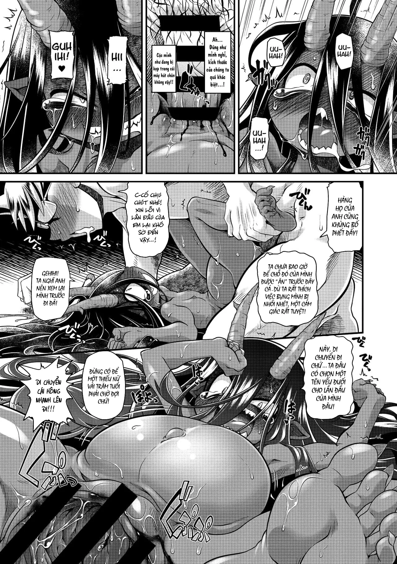 HentaiVN.net - Ảnh 15 - Một linh hồn đói bụng cứ đeo bám lấy tôi [Bachiatari no Heireita; A Hungry-Spirit of the Damned] - Oneshot