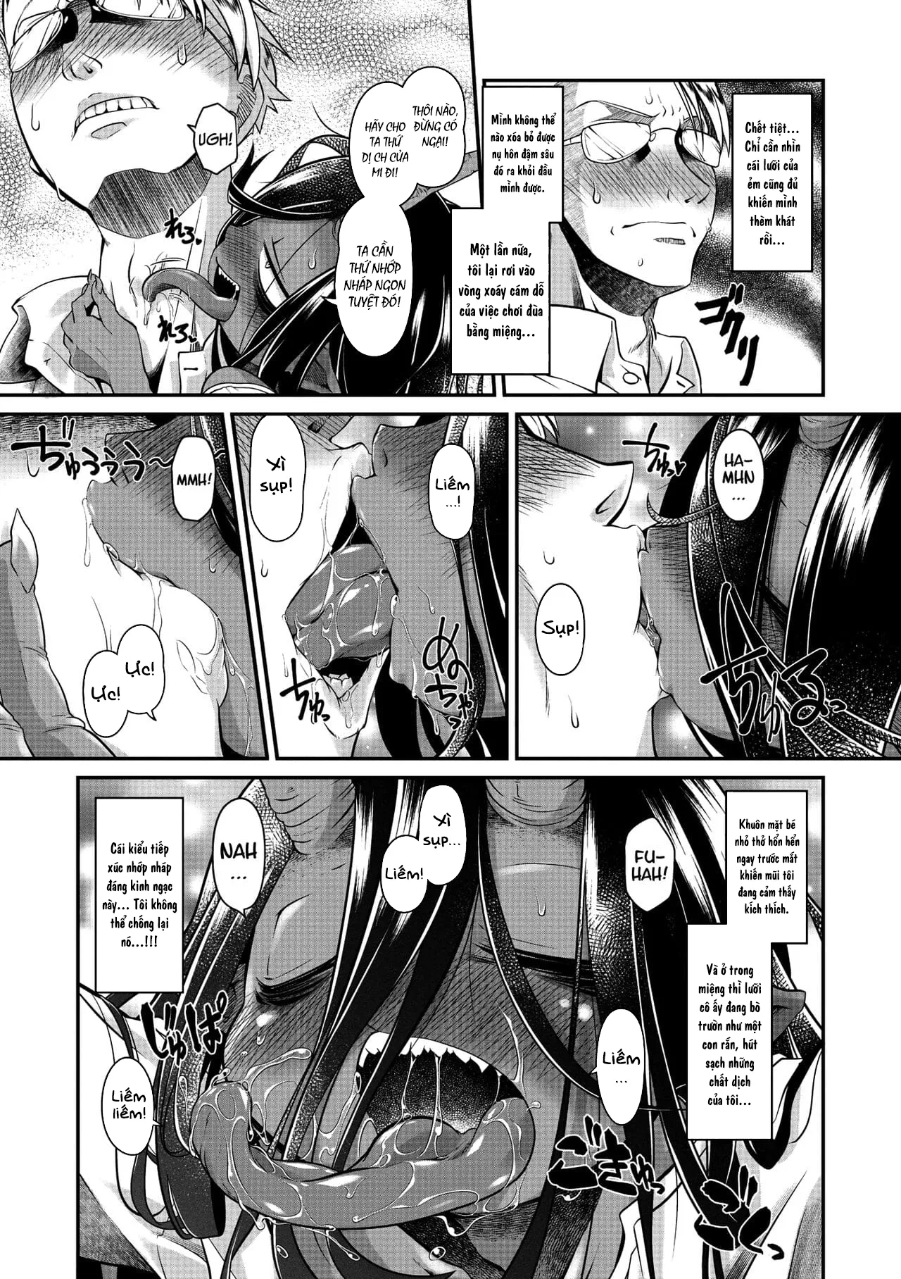 HentaiVN.net - Ảnh 7 - Một linh hồn đói bụng cứ đeo bám lấy tôi [Bachiatari no Heireita; A Hungry-Spirit of the Damned] - Oneshot