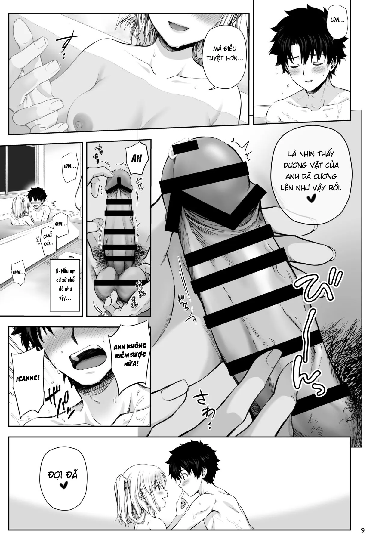 HentaiVN.net - Ảnh 11 - Cuộc sống hôn nhân với Jeanne [Kono Tabi Jeanne to Kekkon Shimashita; My Married Life With Jeanne] - Oneshot