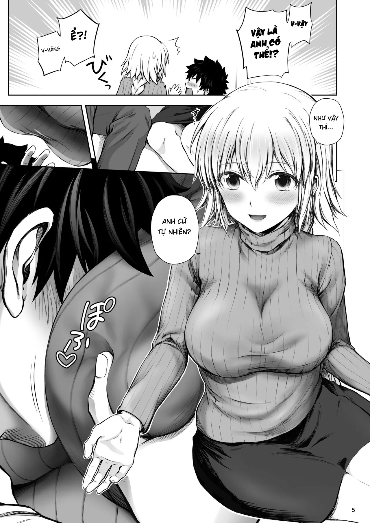 HentaiVN.net - Ảnh 7 - Cuộc sống hôn nhân với Jeanne [Kono Tabi Jeanne to Kekkon Shimashita; My Married Life With Jeanne] - Oneshot
