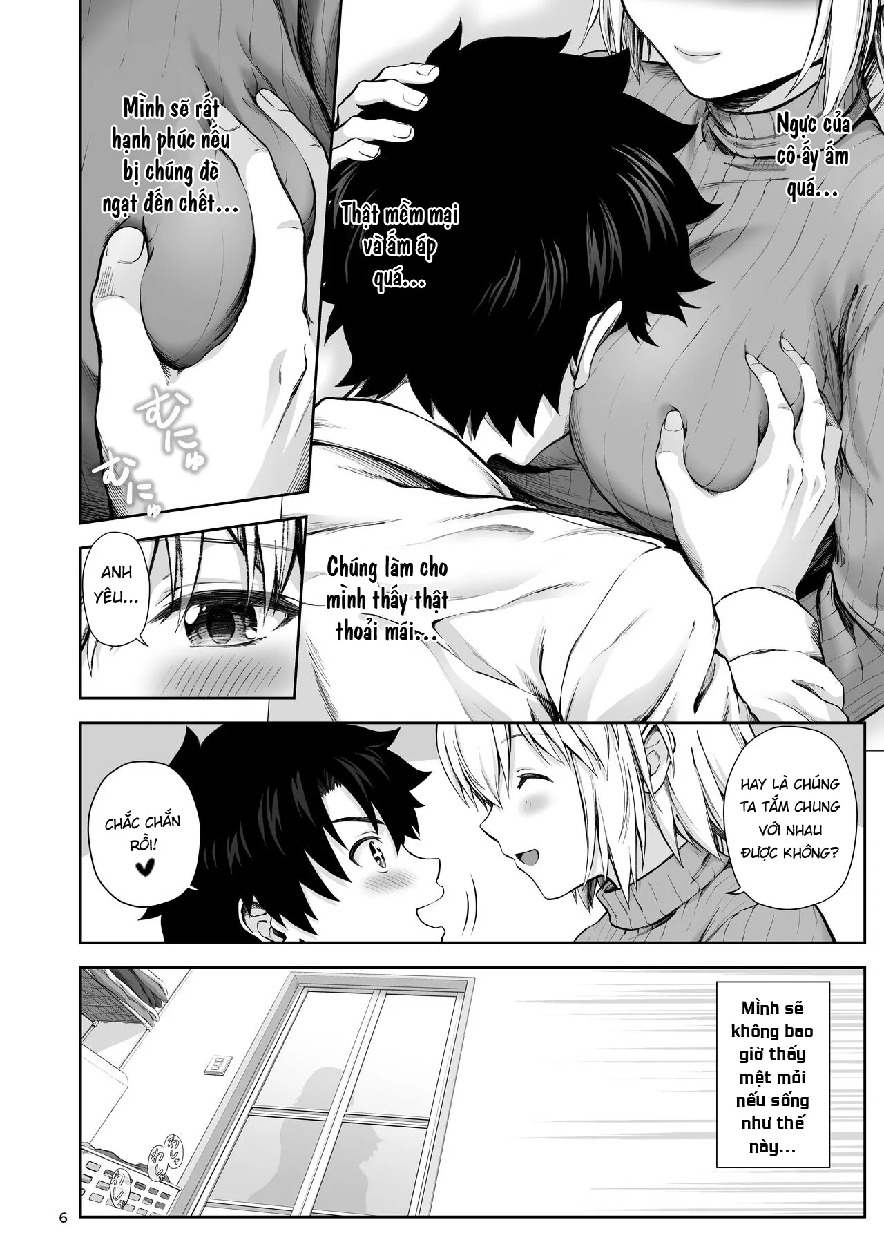 HentaiVN.net - Ảnh 8 - Cuộc sống hôn nhân với Jeanne [Kono Tabi Jeanne to Kekkon Shimashita; My Married Life With Jeanne] - Oneshot