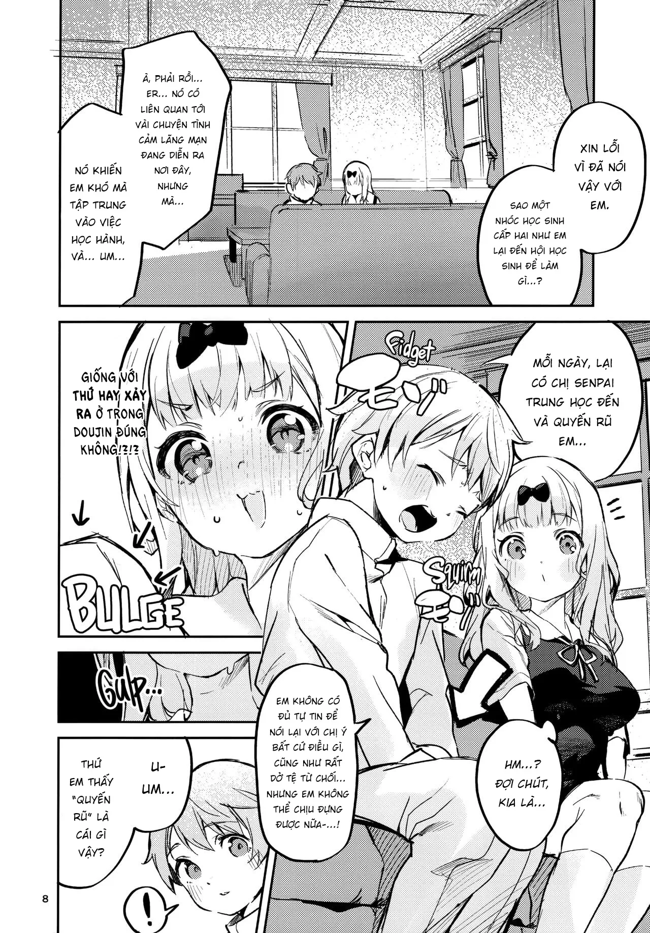 HentaiVN.net - Ảnh 7 - Thư ký Fujiwara muốn được dạy dỗ [Fujiwara shoki wa sodatetai; Secretary Fujiwara wants to Nurture; 藤原書記は育てたい] - Oneshot