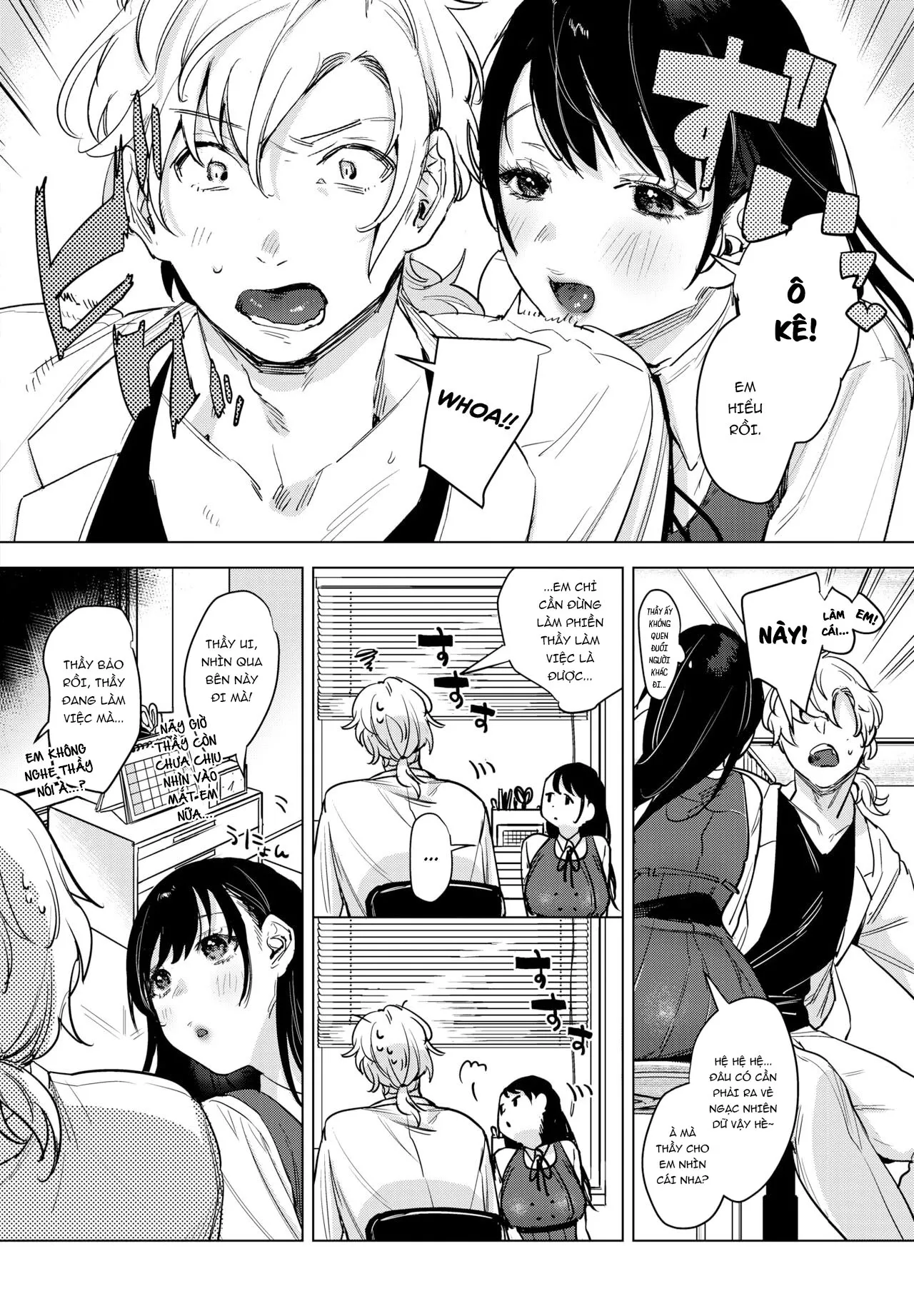 HentaiVN.net - Ảnh 6 - Himitsu no Hokenshitsu [Himitsu no Hokenshitsu] - Oneshot