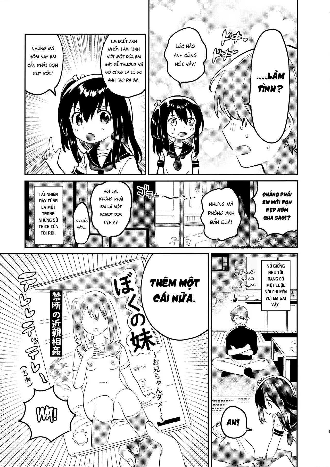 HentaiVN.net - Ảnh 9 - Em gái lý tưởng [Tsukurou! Risou no Imouto] - Oneshot