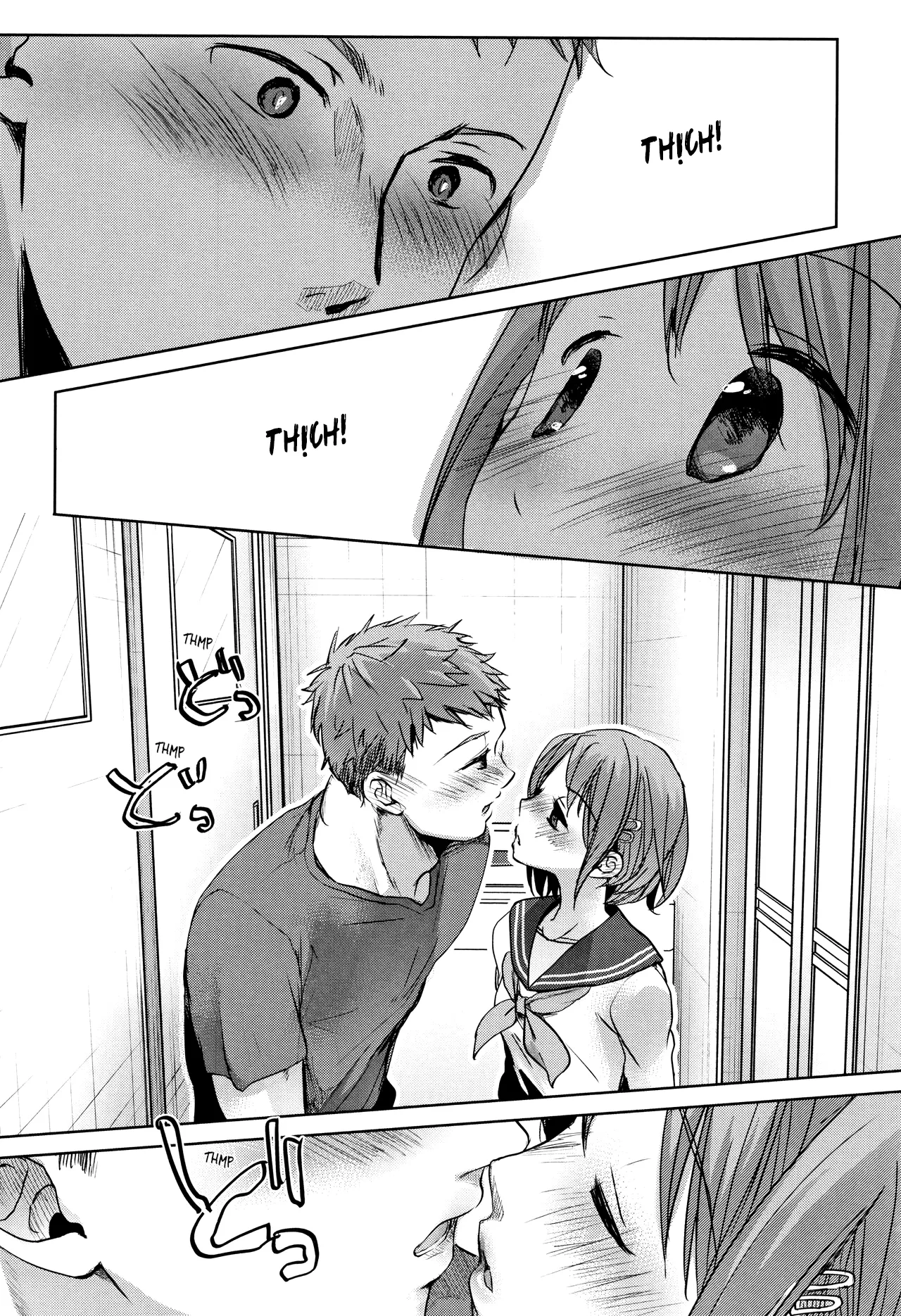 HentaiVN.net - Ảnh 7 - Khi bố mẹ vắng nhà [Oya no Inuma no Sentaku] - Oneshot