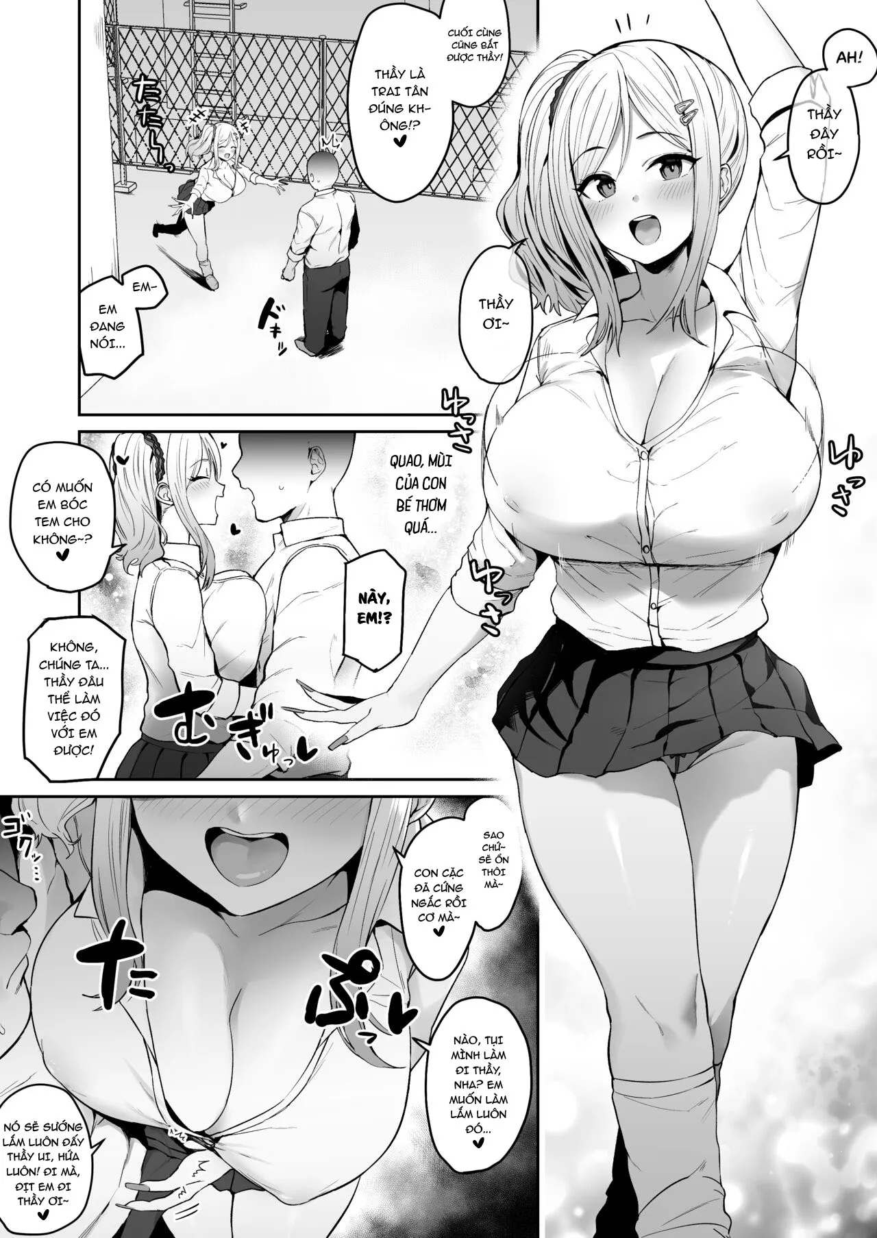 HentaiVN.net - Ảnh 4 - Lão thầy lụy tình [Down Bad for a Gyaru; Doushitemo Hoshii Gyaru] - Oneshot