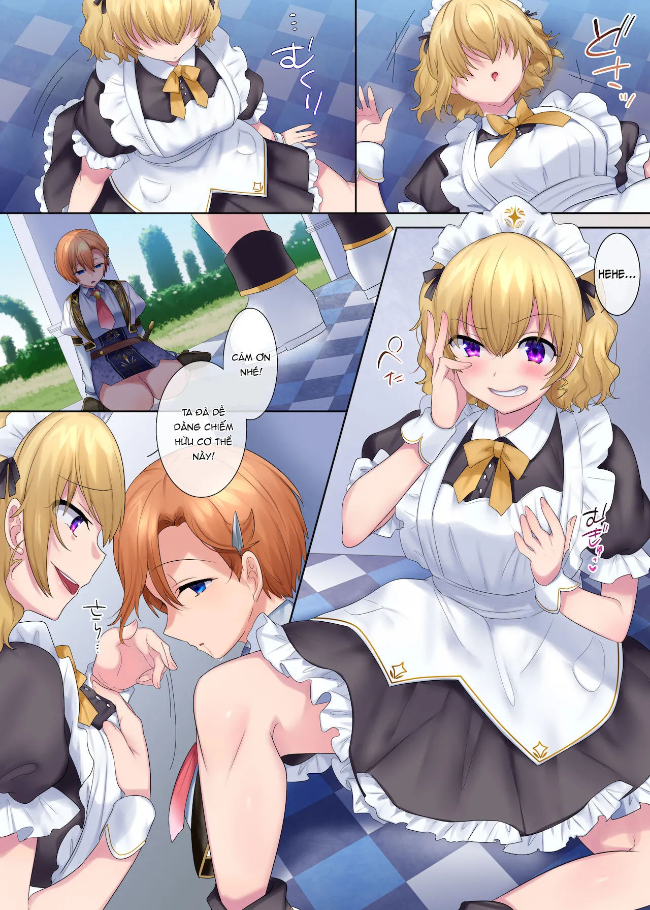 HentaiVN.net - Ảnh 17 - Kuchi Utsushi no Sandatsusya [口移しの簒奪者] - Oneshot