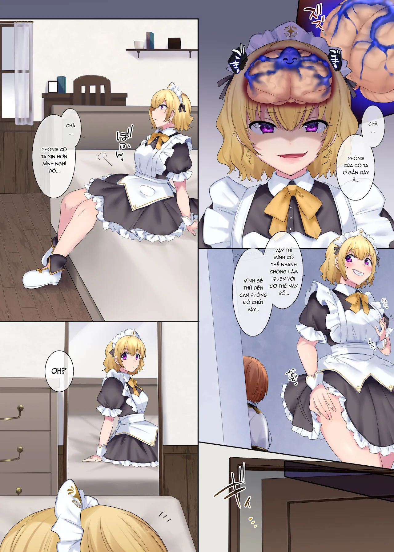 HentaiVN.net - Ảnh 18 - Kuchi Utsushi no Sandatsusya [口移しの簒奪者] - Oneshot