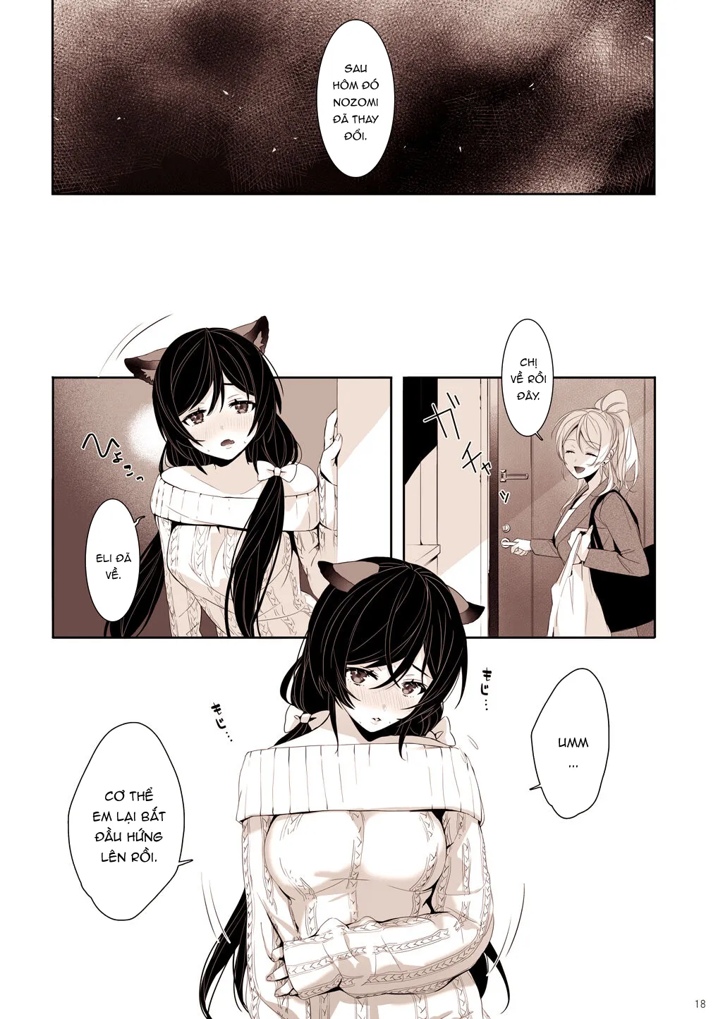 HentaiVN.net - Ảnh 12 - Re: dêdeddê!!!!!!!! (Love Live!) [Re:デーデッデー!!!!!!!! (ラブライブ!)] - Chap 2: Huấn luyện thú cưng