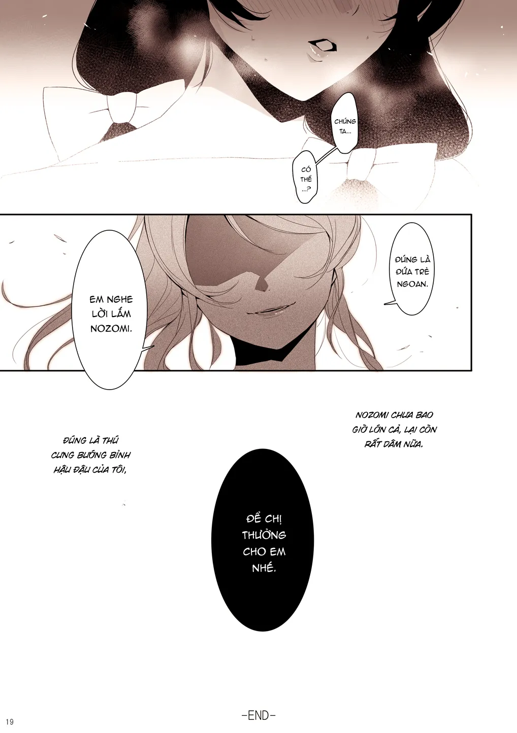 HentaiVN.net - Ảnh 13 - Re: dêdeddê!!!!!!!! (Love Live!) [Re:デーデッデー!!!!!!!! (ラブライブ!)] - Chap 2: Huấn luyện thú cưng
