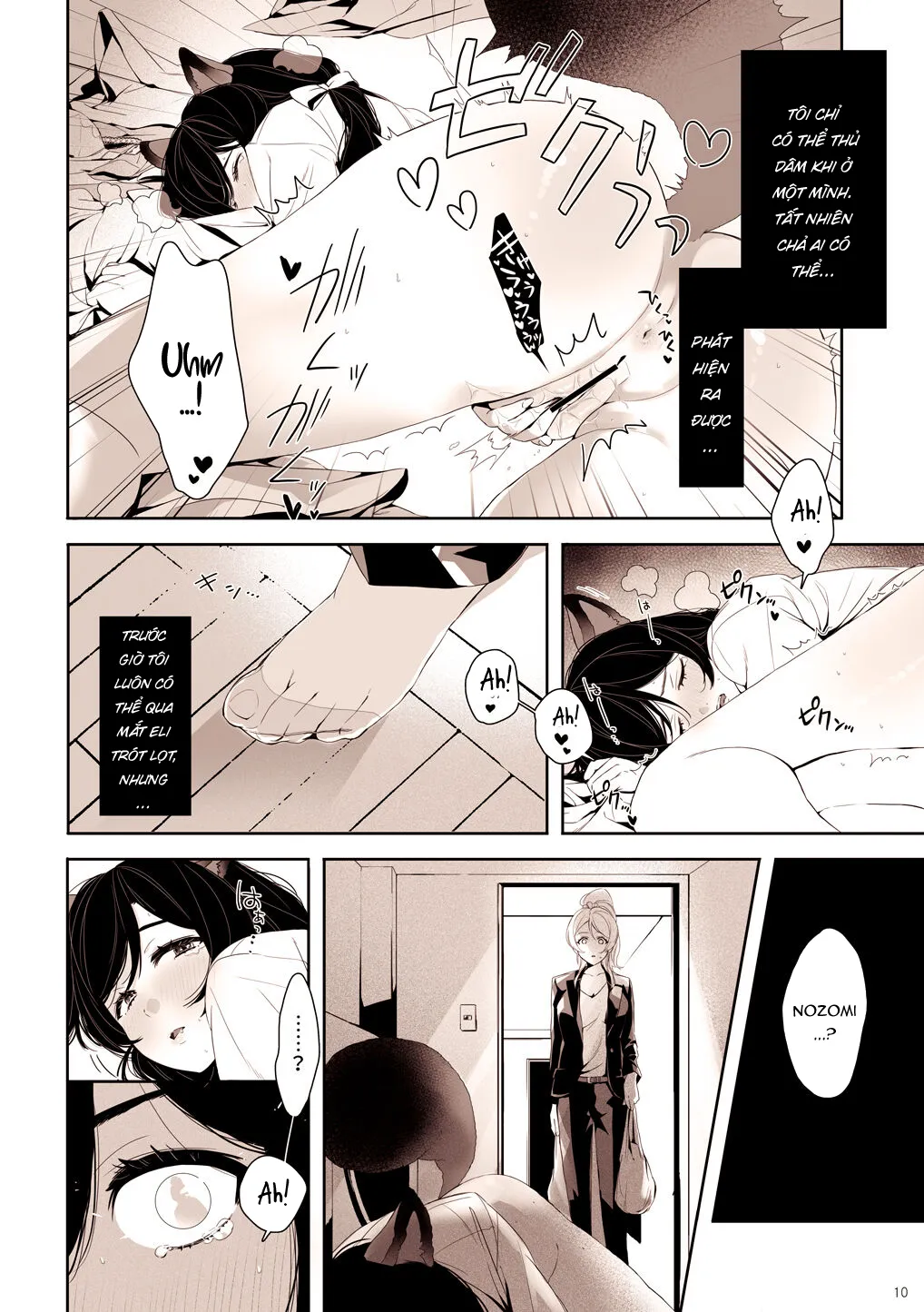 HentaiVN.net - Ảnh 4 - Re: dêdeddê!!!!!!!! (Love Live!) [Re:デーデッデー!!!!!!!! (ラブライブ!)] - Chap 2: Huấn luyện thú cưng