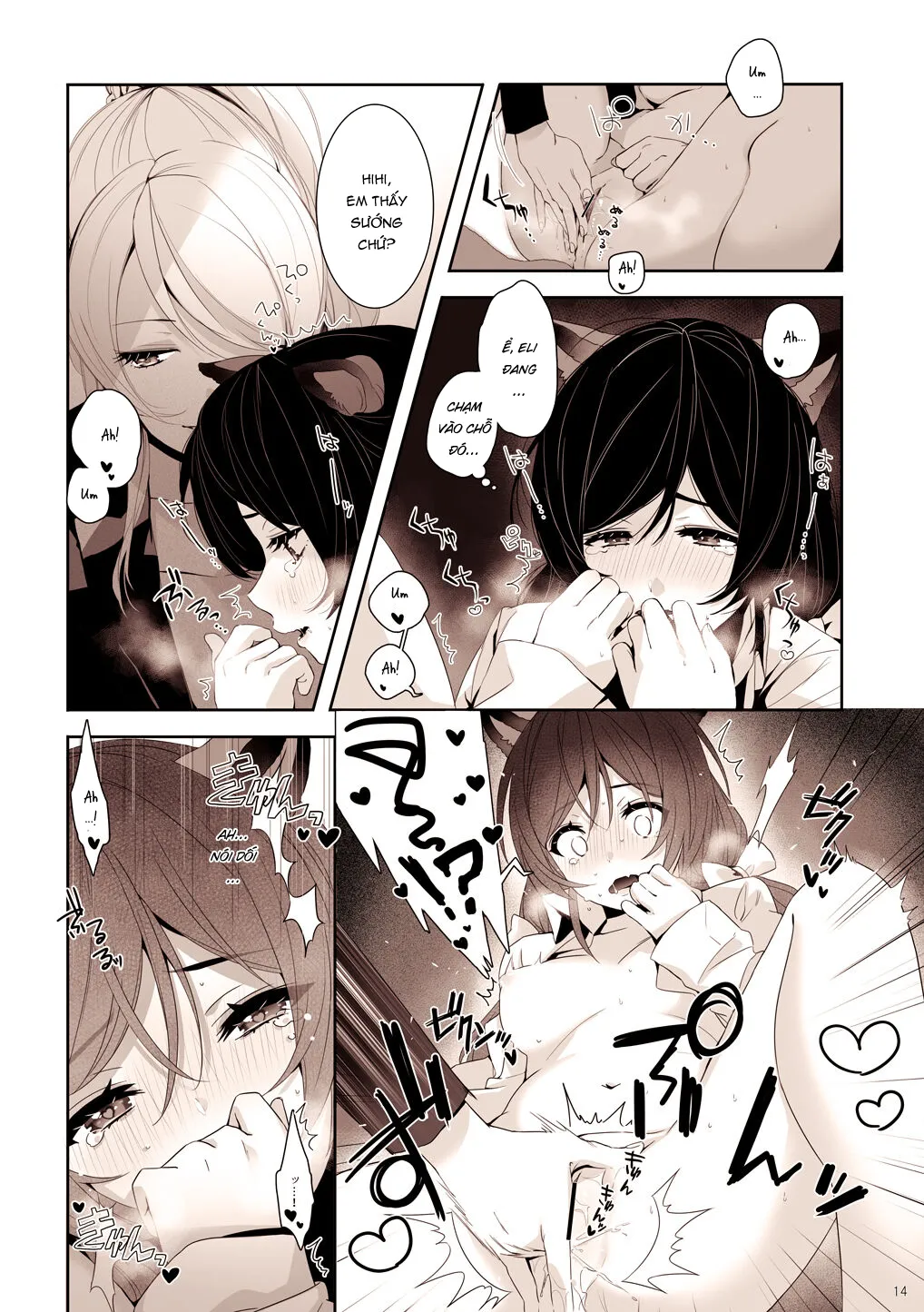 HentaiVN.net - Ảnh 8 - Re: dêdeddê!!!!!!!! (Love Live!) [Re:デーデッデー!!!!!!!! (ラブライブ!)] - Chap 2: Huấn luyện thú cưng
