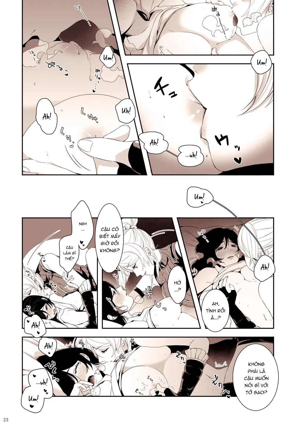 HentaiVN.net - Ảnh 5 - Re: dêdeddê!!!!!!!! (Love Live!) [Re:デーデッデー!!!!!!!! (ラブライブ!)] - Chap 3: Horizontal Mambo