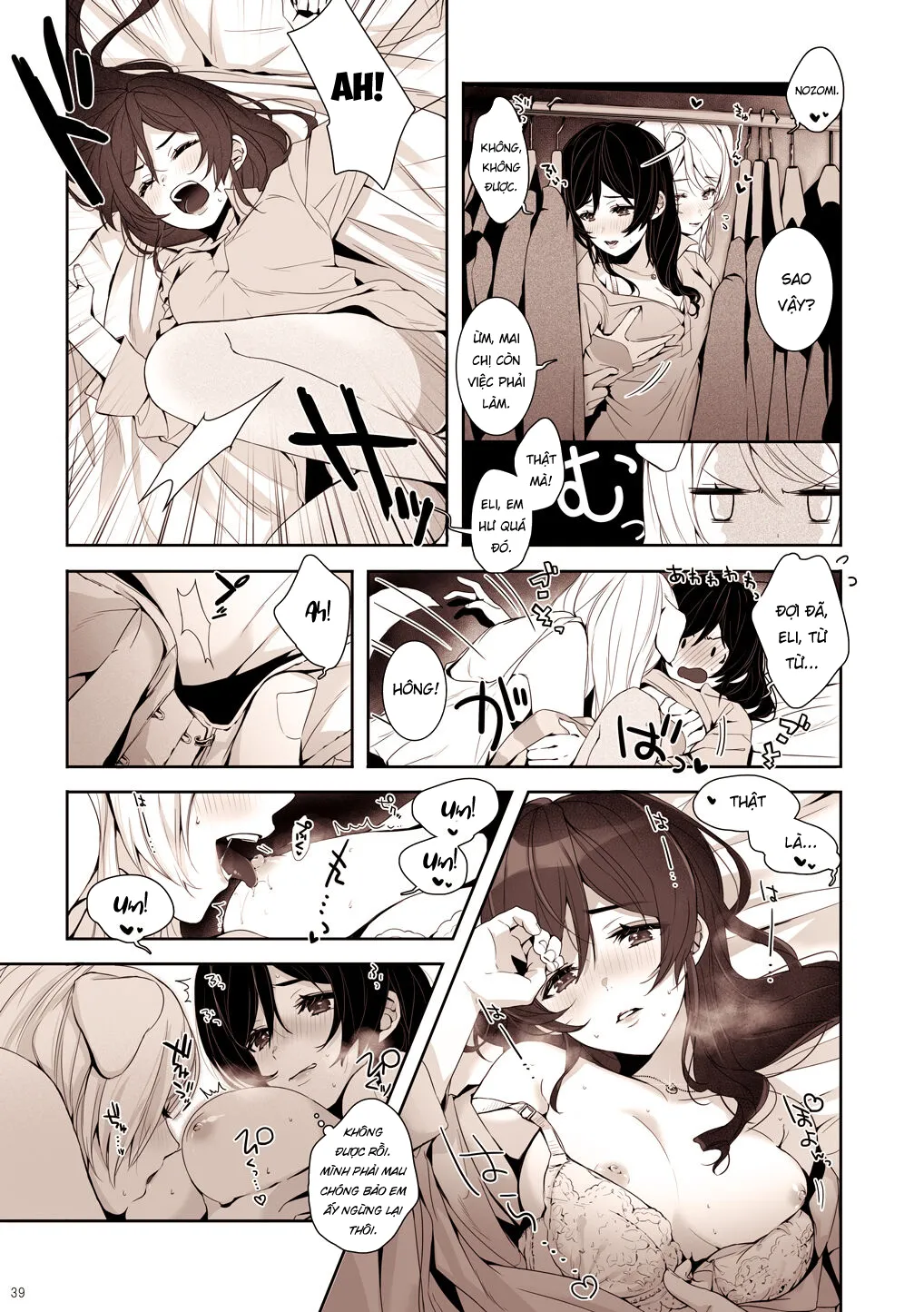HentaiVN.net - Ảnh 5 - Re: dêdeddê!!!!!!!! (Love Live!) [Re:デーデッデー!!!!!!!! (ラブライブ!)] - Chap 5: Bé cún con của tôi.