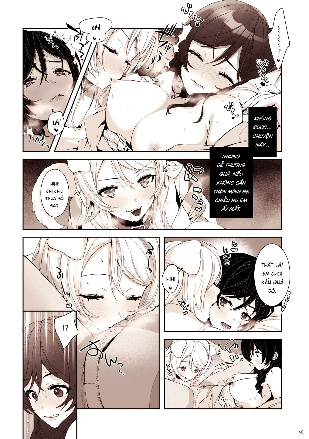 HentaiVN.net - Ảnh 6 - Re: dêdeddê!!!!!!!! (Love Live!) [Re:デーデッデー!!!!!!!! (ラブライブ!)] - Chap 5: Bé cún con của tôi.