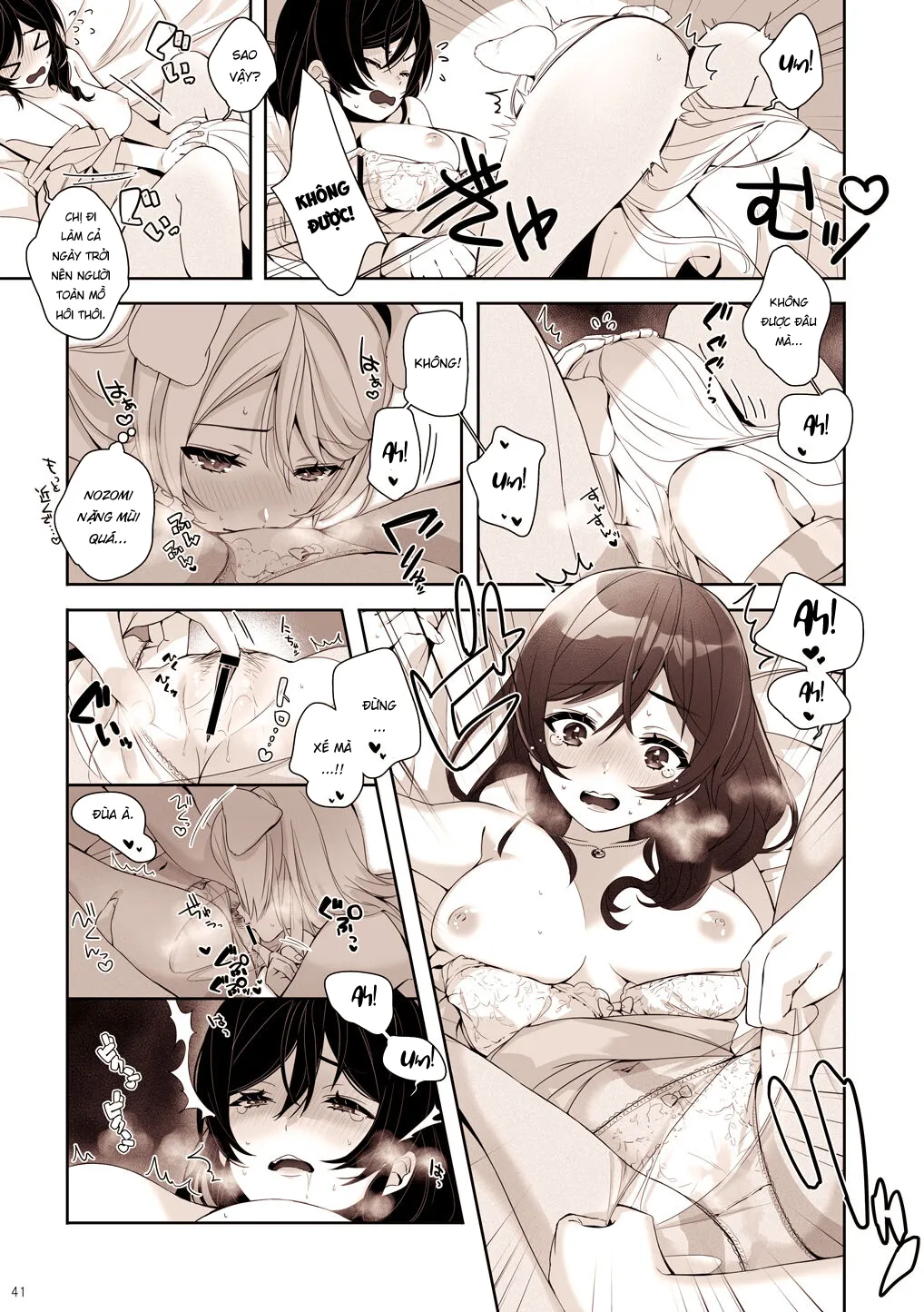 HentaiVN.net - Ảnh 7 - Re: dêdeddê!!!!!!!! (Love Live!) [Re:デーデッデー!!!!!!!! (ラブライブ!)] - Chap 5: Bé cún con của tôi.