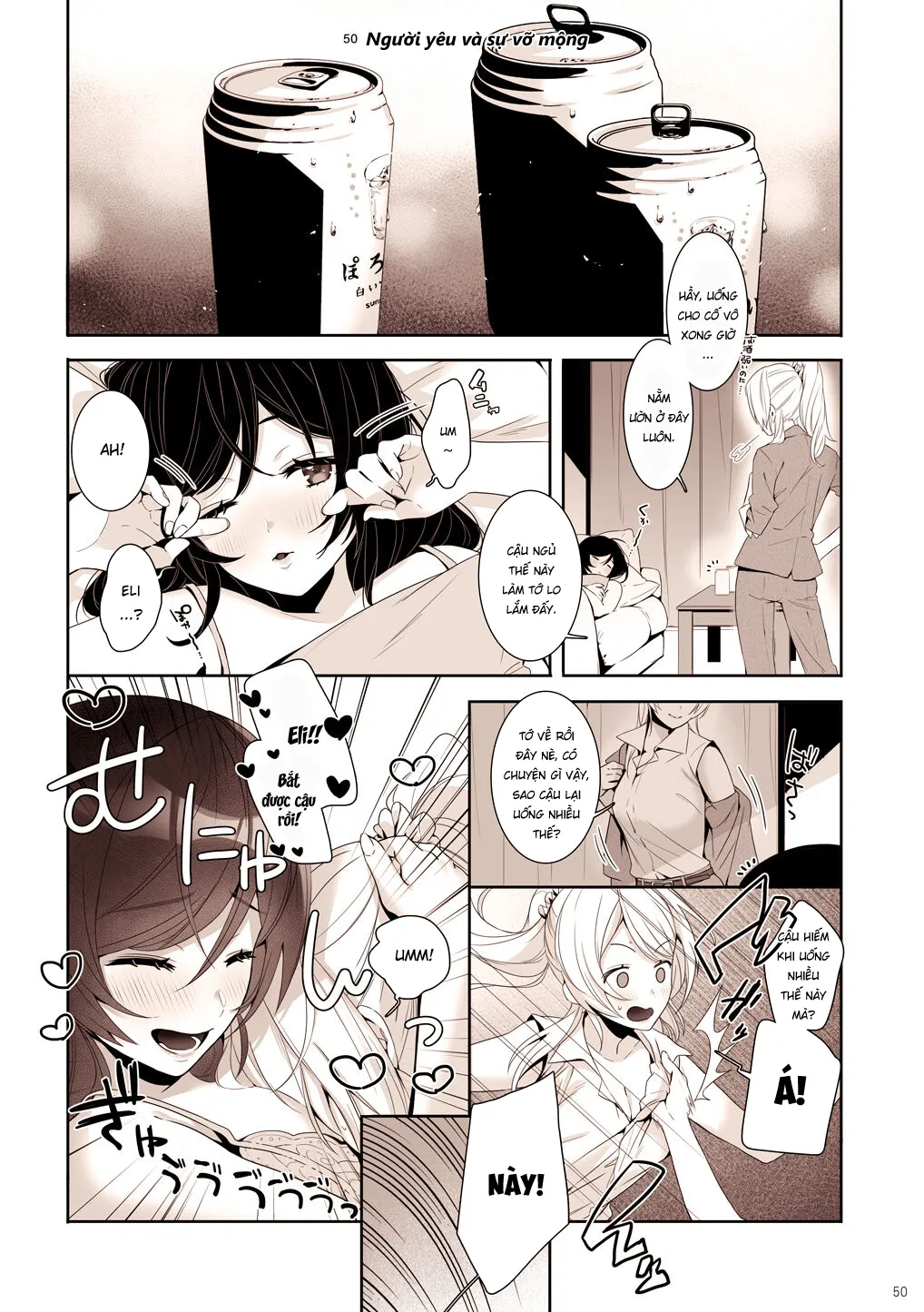 HentaiVN.net - Ảnh 3 - Re: dêdeddê!!!!!!!! (Love Live!) [Re:デーデッデー!!!!!!!! (ラブライブ!)] - Chap 6: Người yêu và sự vỡ mộng.