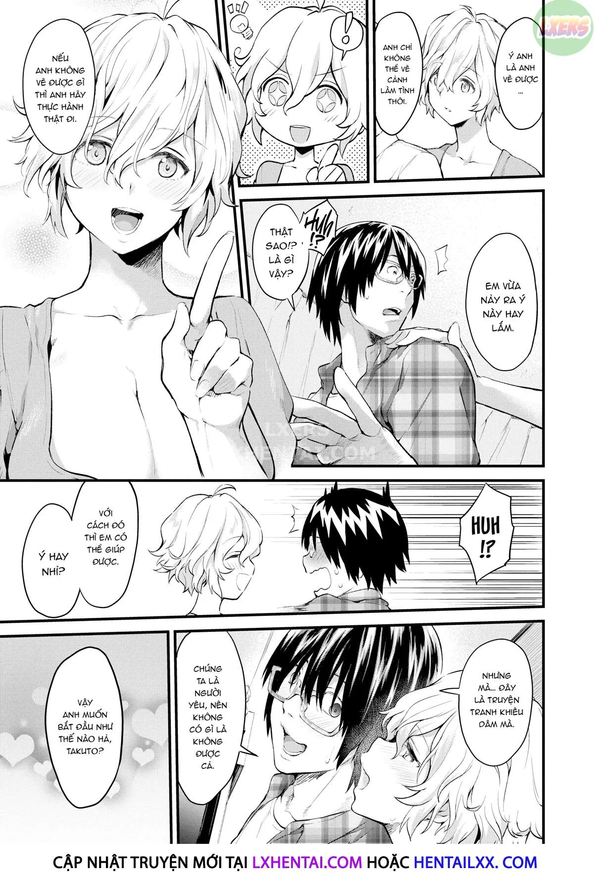 HentaiVN.net - Ảnh 5 - Tăng ca - Chap 8 - Lets Support