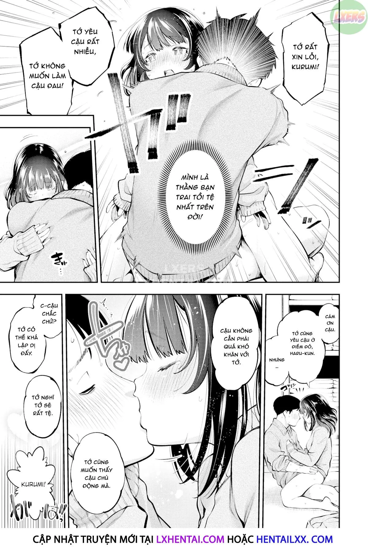 HentaiVN.net - Ảnh 12 - Cặp đôi xấu hổ - Oneshot
