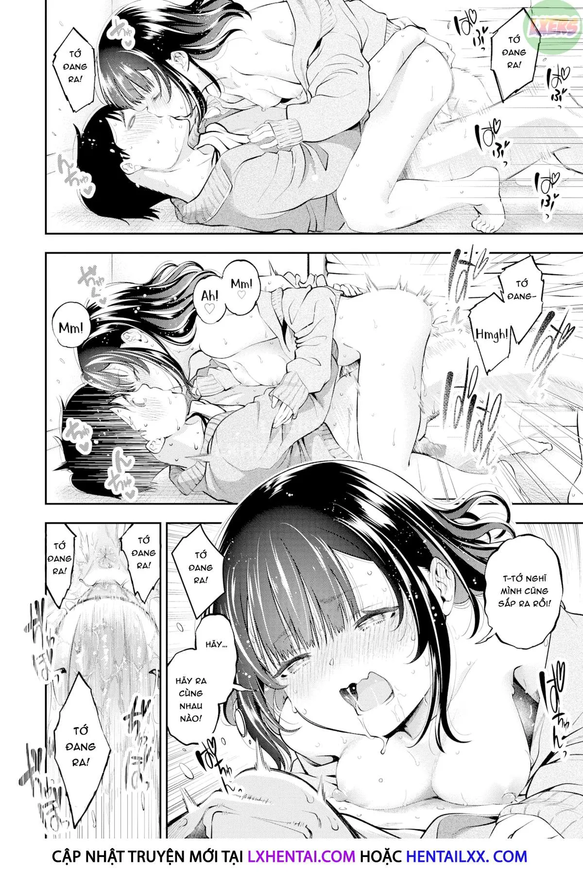HentaiVN.net - Ảnh 25 - Cặp đôi xấu hổ - Oneshot