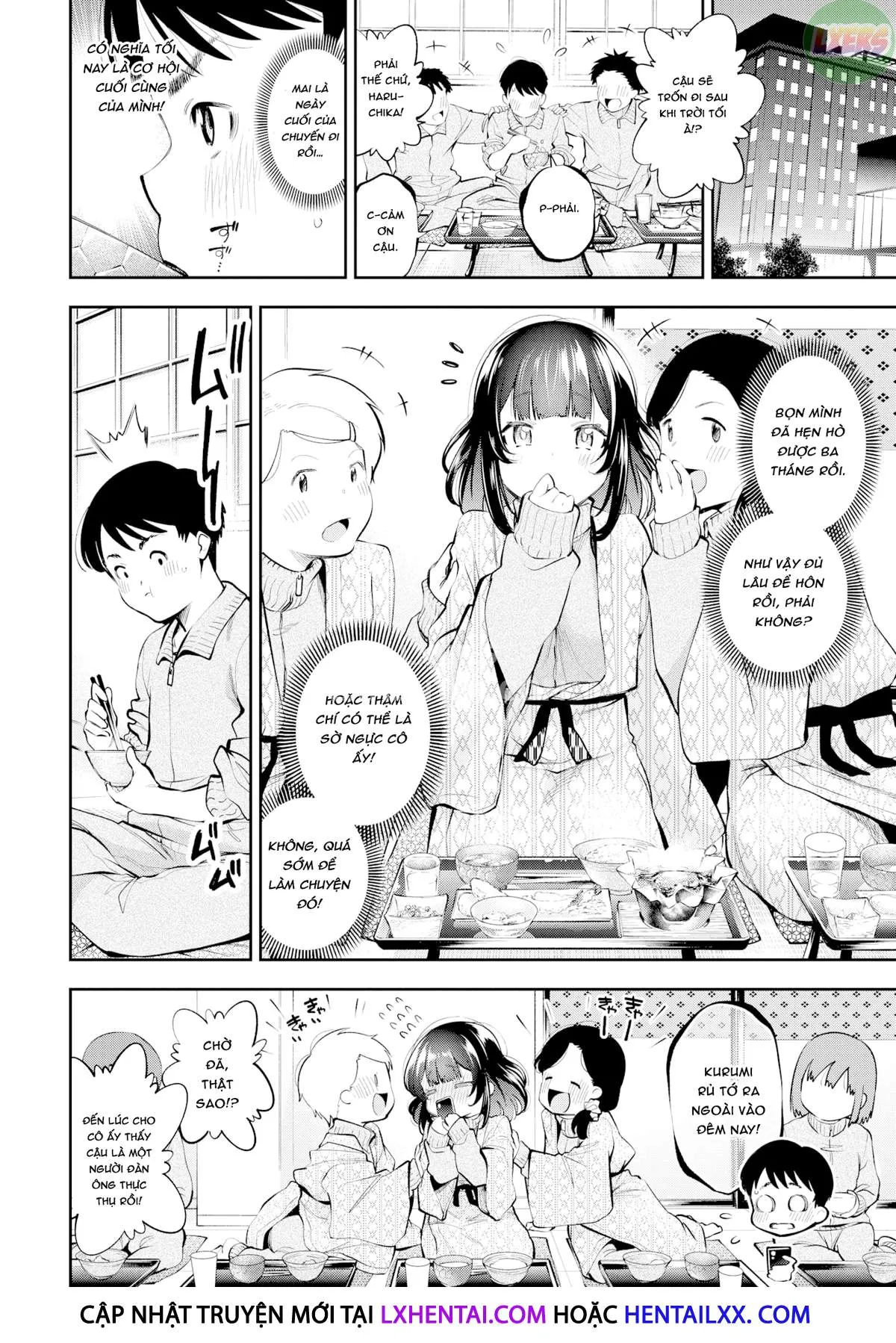 HentaiVN.net - Ảnh 5 - Cặp đôi xấu hổ - Oneshot