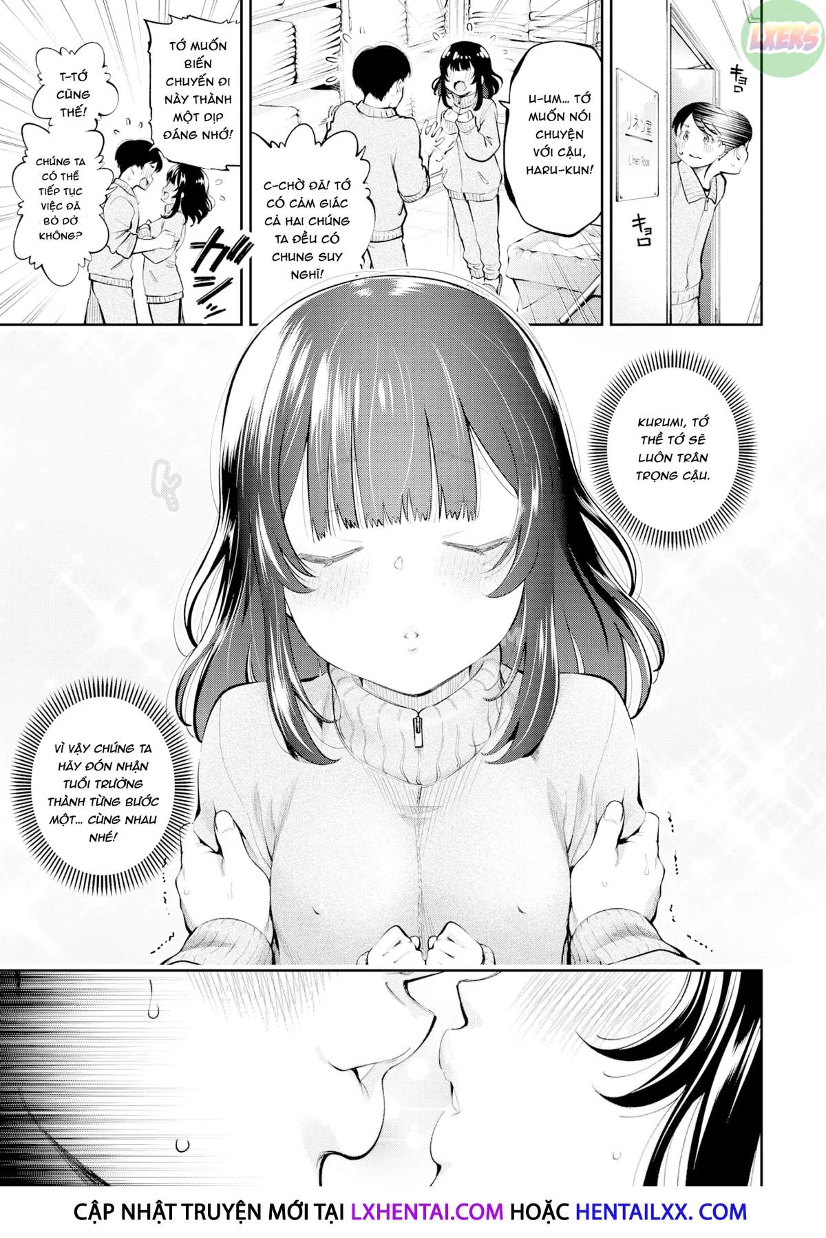 HentaiVN.net - Ảnh 6 - Cặp đôi xấu hổ - Oneshot