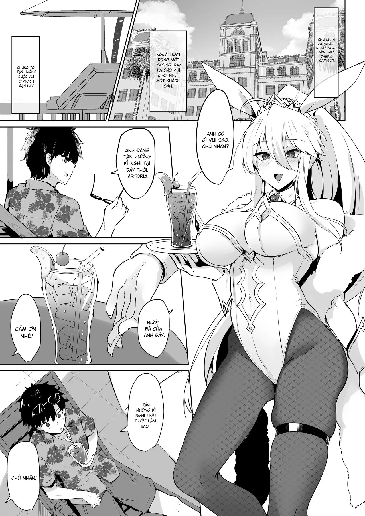 HentaiVN.net - Ảnh 4 - Bunnyue-sama no Omotenashi (Fate/Grand Order) [バニ上様のおもてなし (Fate/Grand Order)] - Oneshot