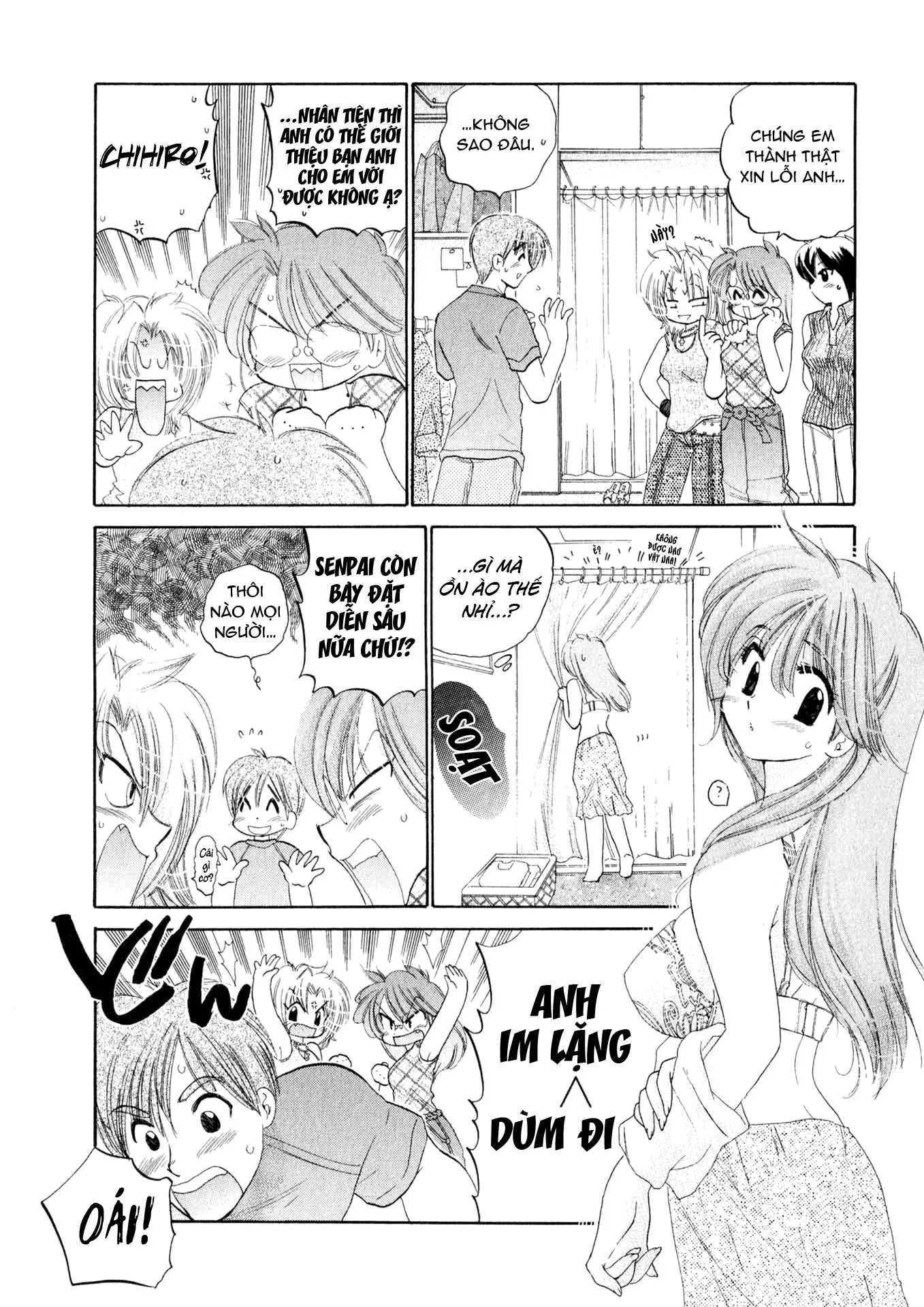 HentaiVN.net - Ảnh 10 - Osawagase Bentenryou [おさわがせ弁天寮] - Chap 2: Em là cô gái đặc biệt