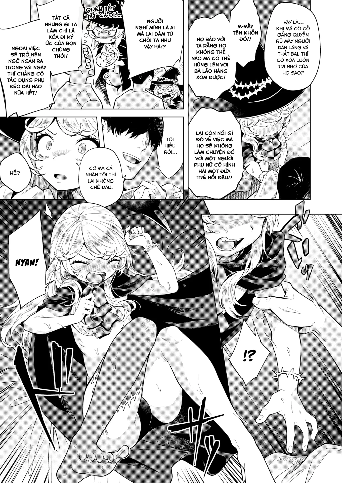 HentaiVN.net - Ảnh 10 - Khuất phục nữ phù thủy phiền nhiễu này! - Oneshot