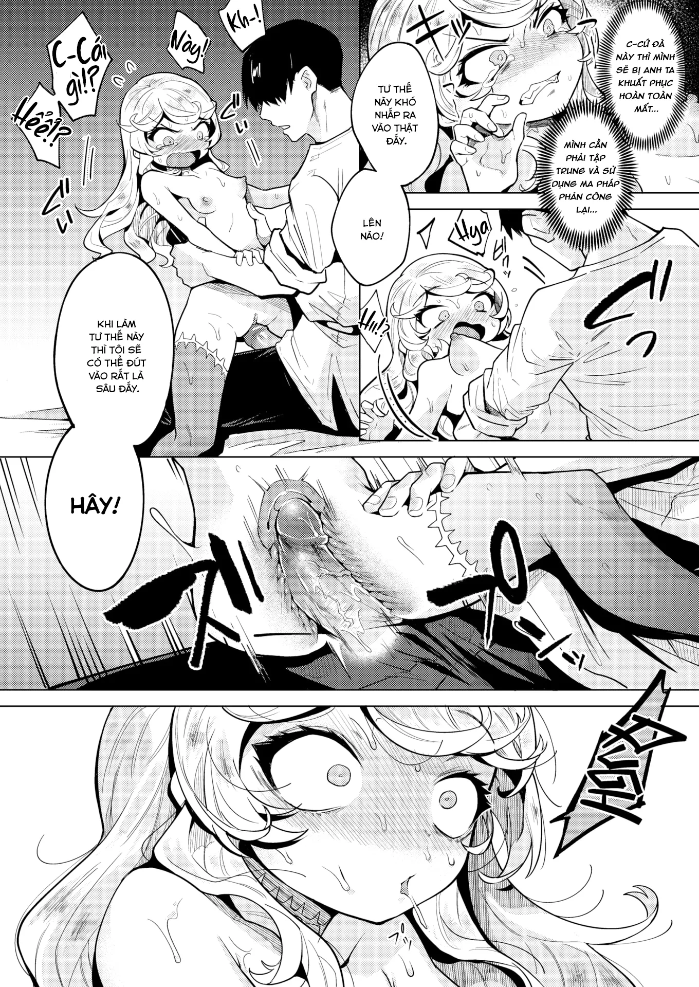 HentaiVN.net - Ảnh 19 - Khuất phục nữ phù thủy phiền nhiễu này! - Oneshot