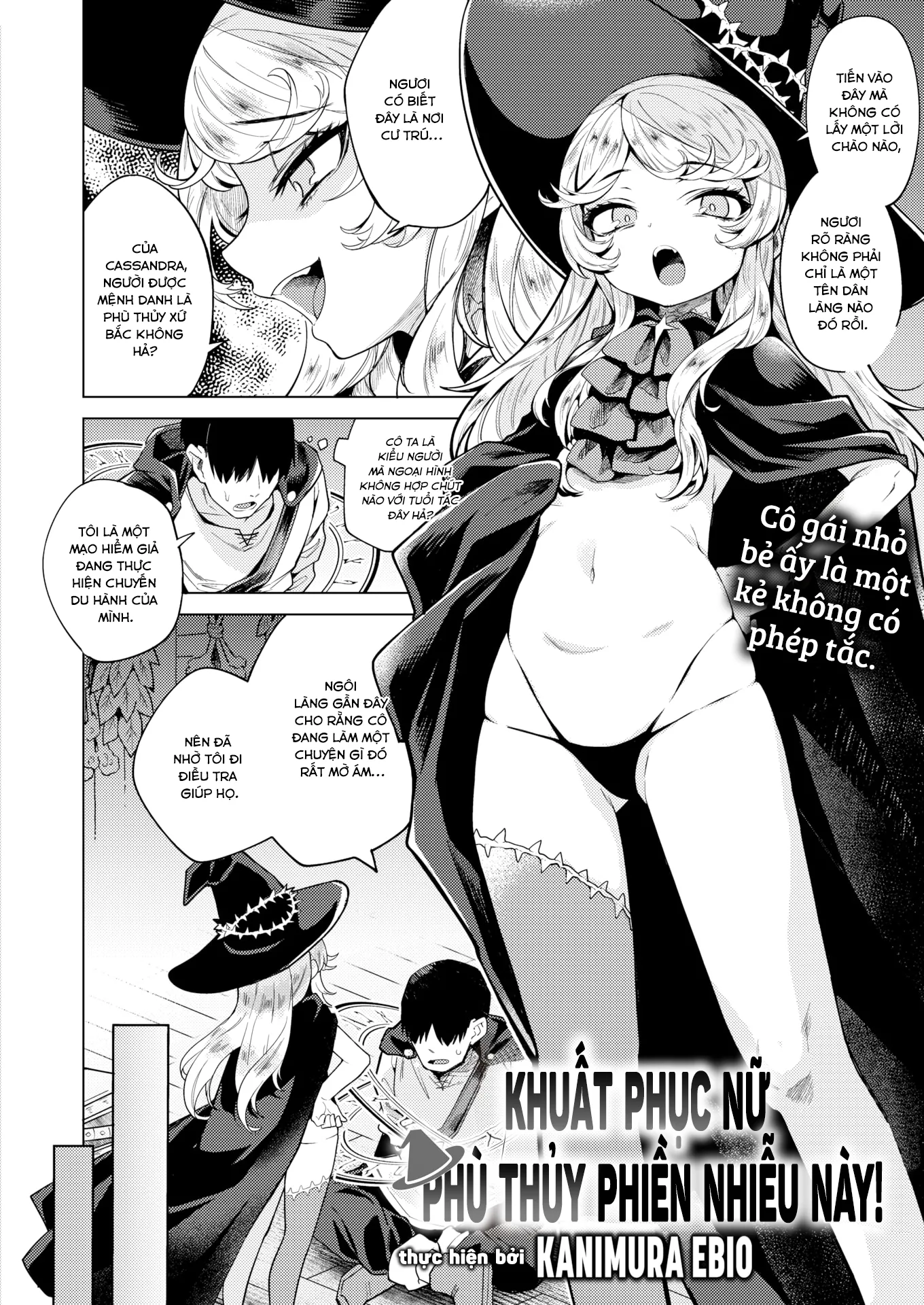 HentaiVN.net - Ảnh 3 - Khuất phục nữ phù thủy phiền nhiễu này! - Oneshot