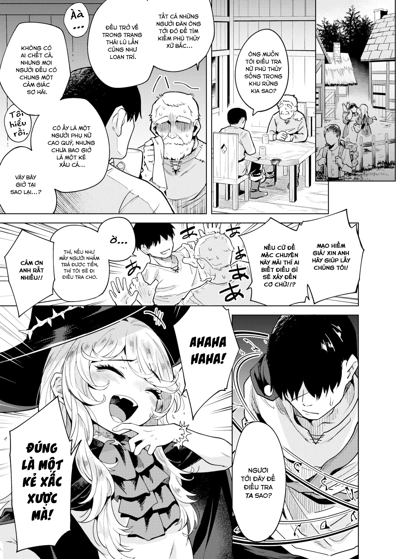 HentaiVN.net - Ảnh 4 - Khuất phục nữ phù thủy phiền nhiễu này! - Oneshot